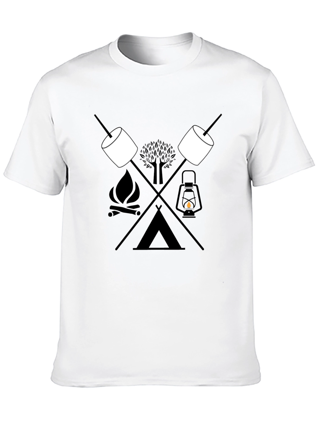 Camping Adventure Graphic Tee - Outdoor Lovers Essential