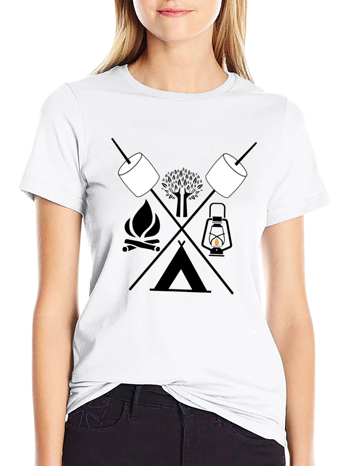 Camping Adventure Graphic Tee - Outdoor Lovers Essential
