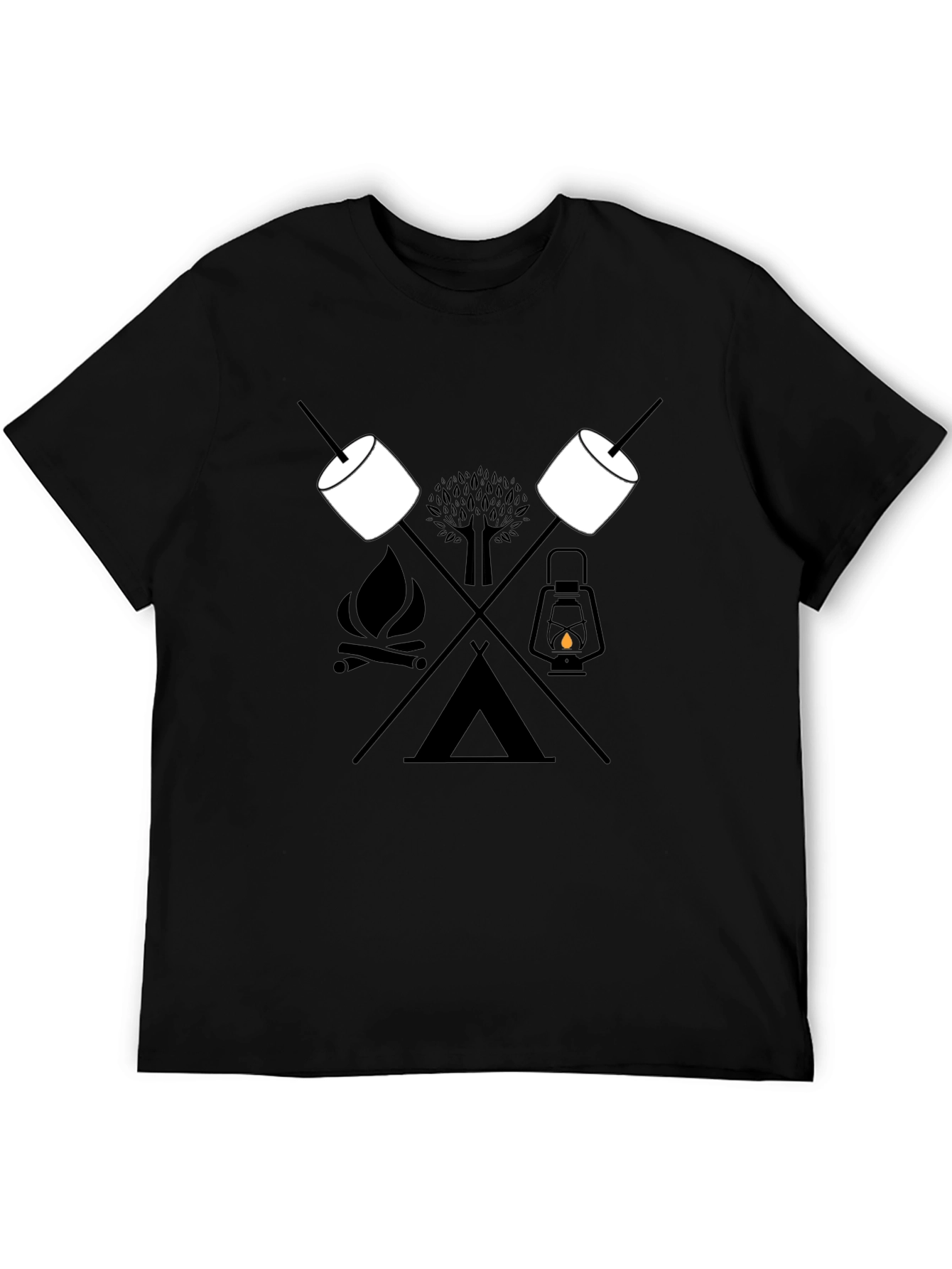 Camping Adventure Graphic Tee - Outdoor Lovers Essential
