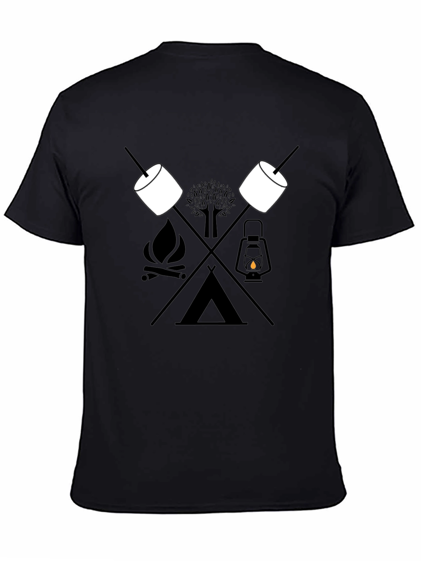 Camping Adventure Graphic Tee - Outdoor Lovers Essential