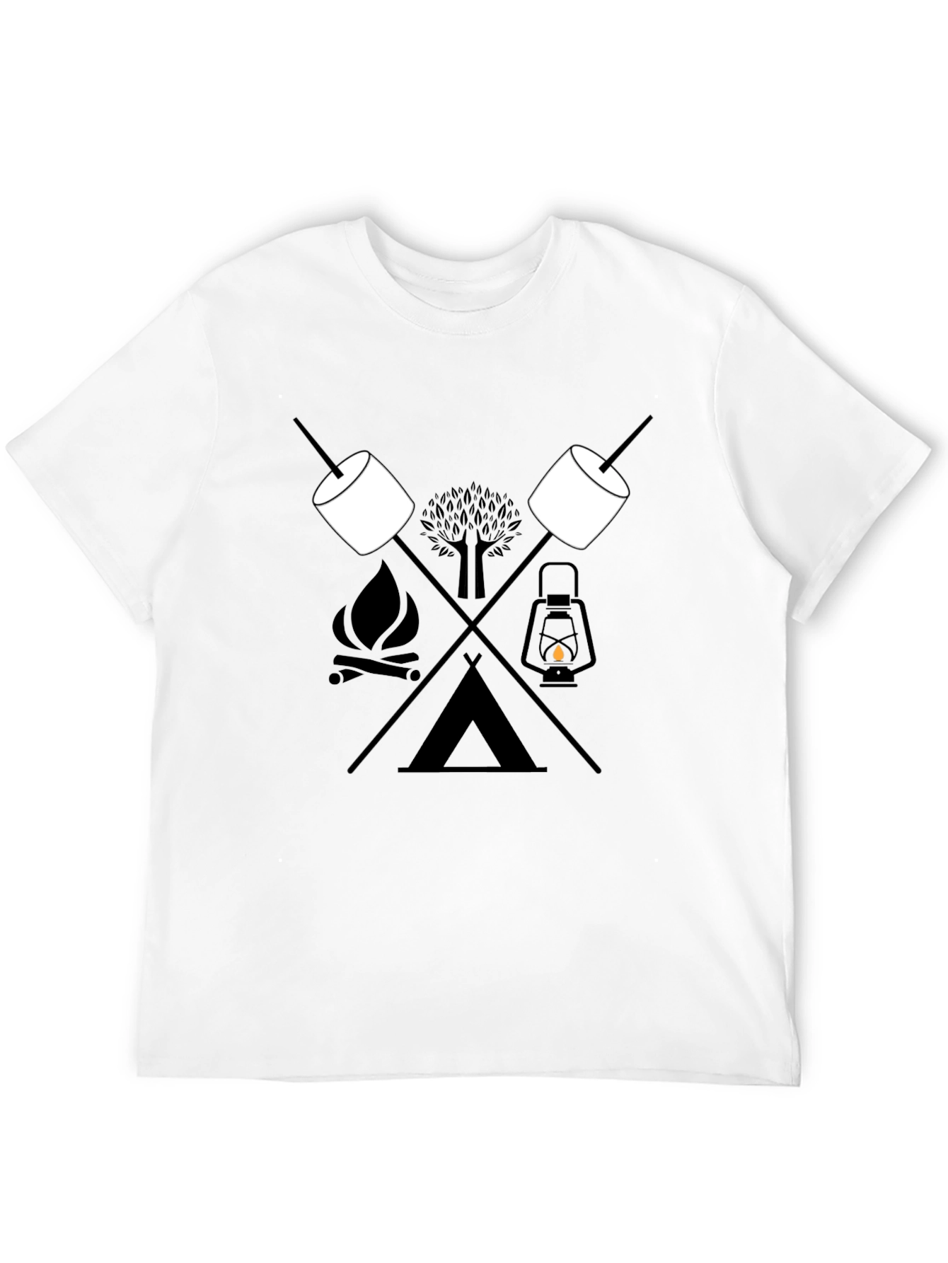 Camping Adventure Graphic Tee - Outdoor Lovers Essential
