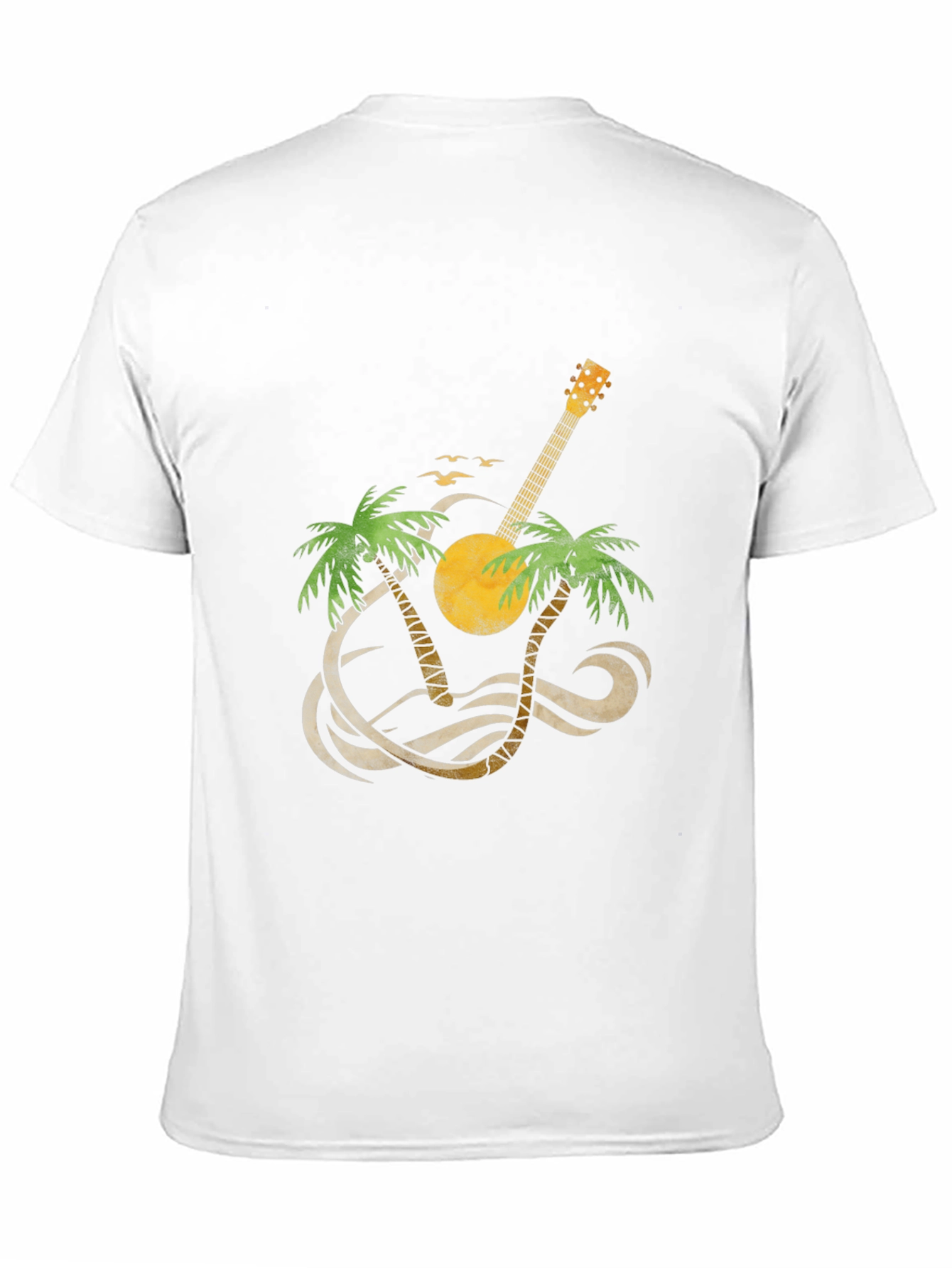 Tropical Ukulele T-Shirt - Island Vibes