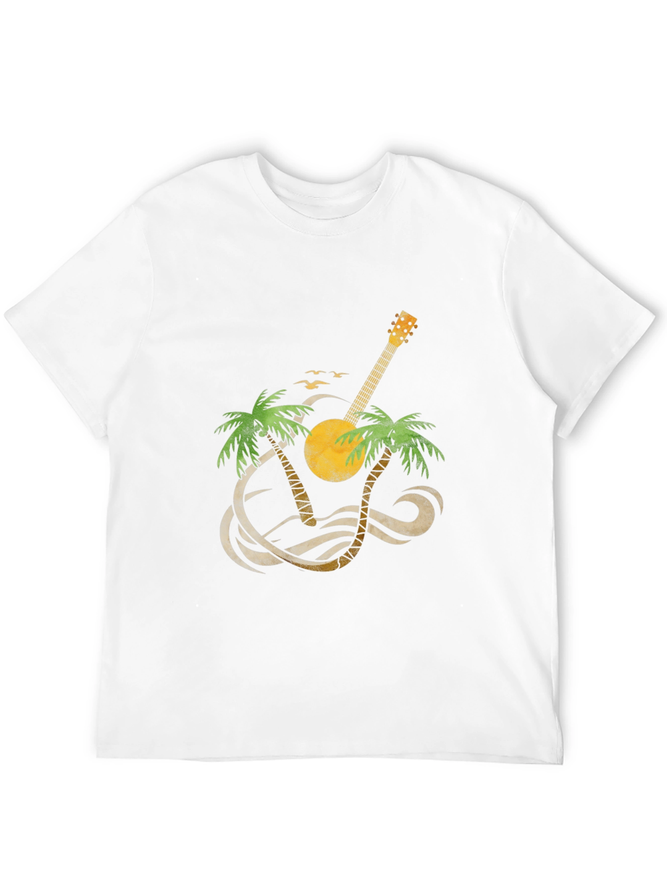 Tropical Ukulele T-Shirt - Island Vibes