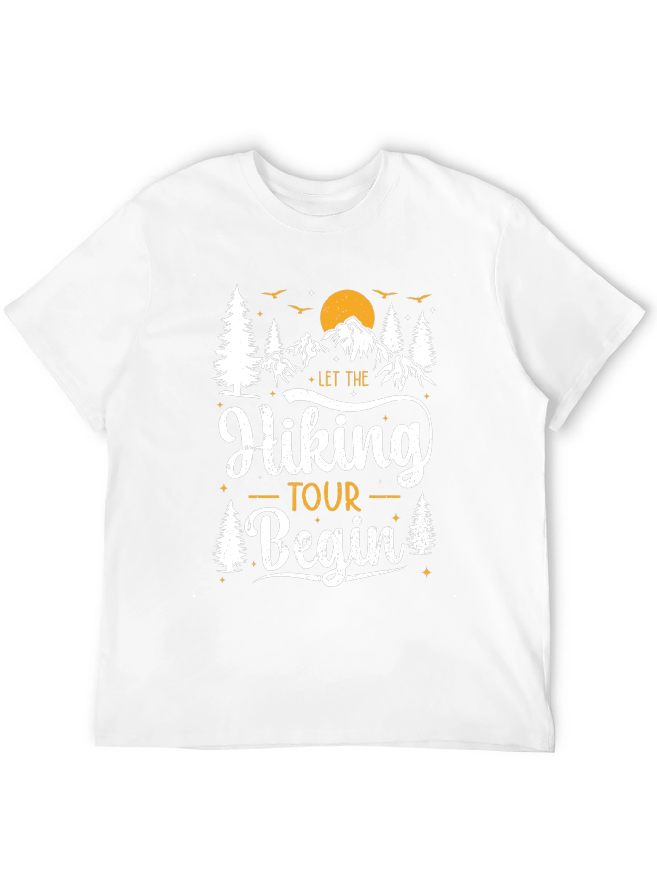 Hiking Tour Graphic Tee - Adventure Awaits!