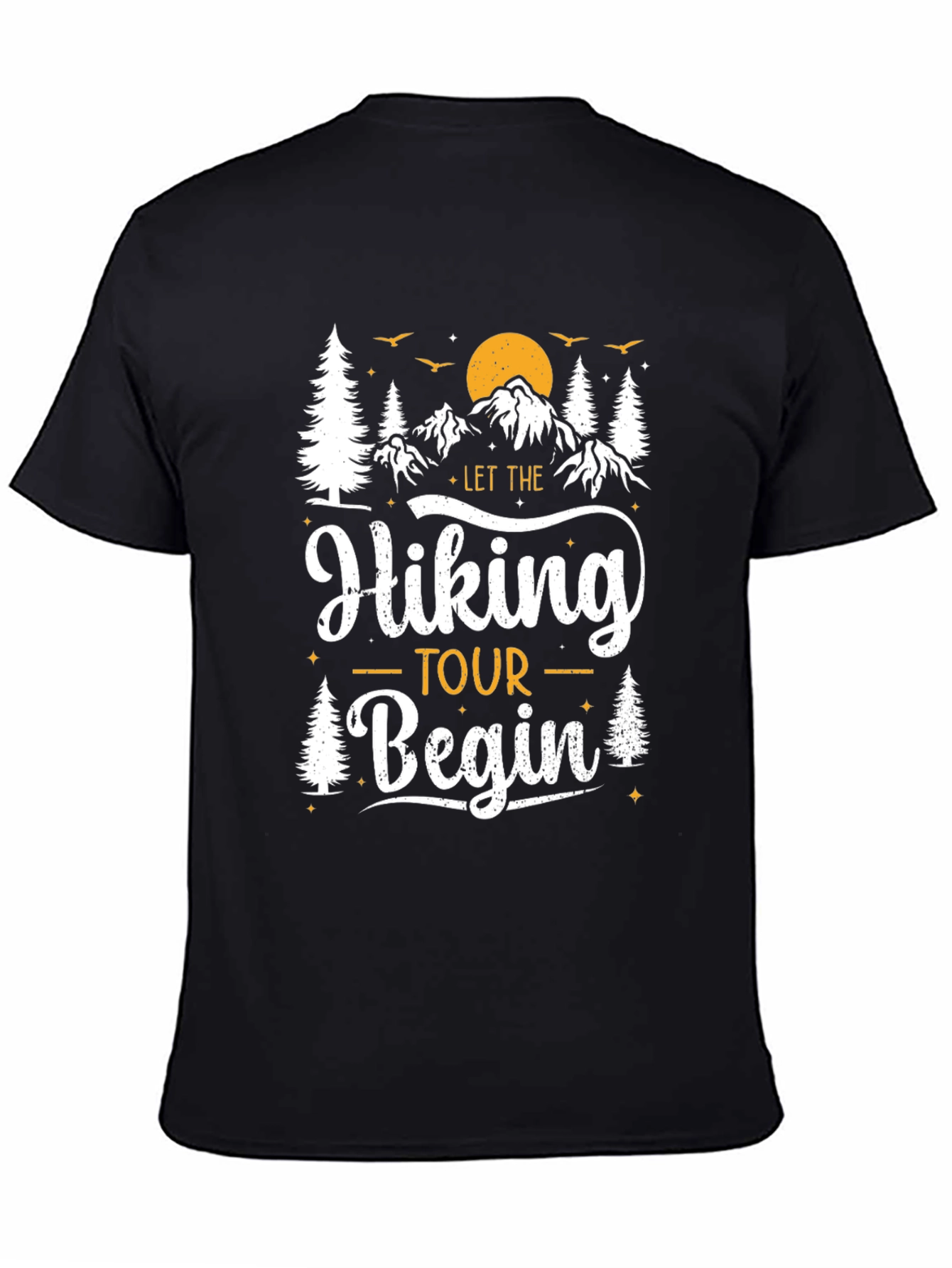 Hiking Tour Graphic Tee - Adventure Awaits!