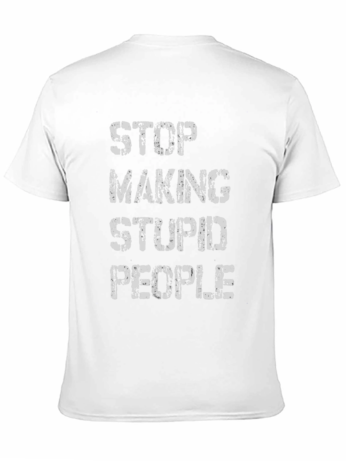 Stop Making Stupid People Graphic Tee - Black