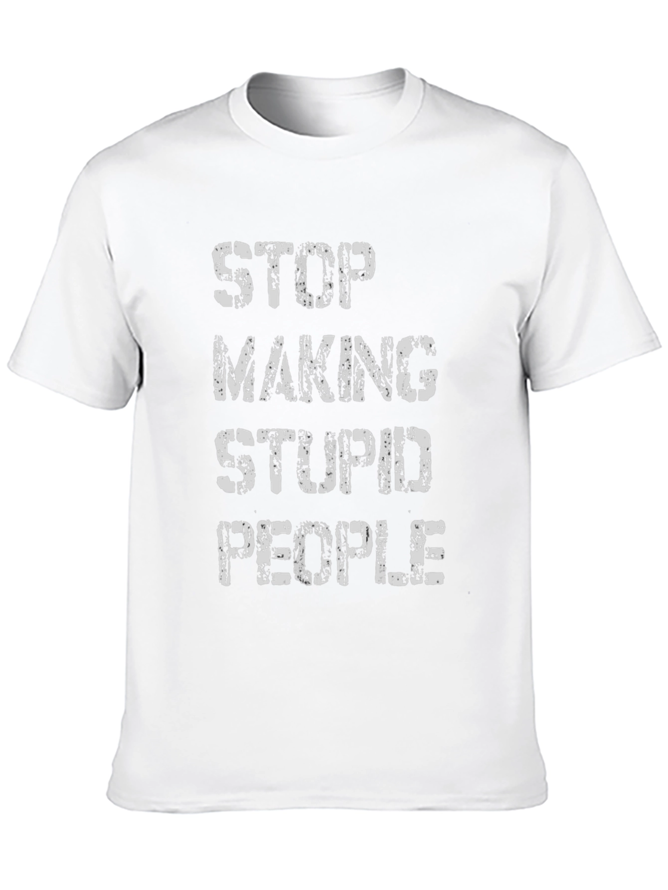 Stop Making Stupid People Graphic Tee - Black