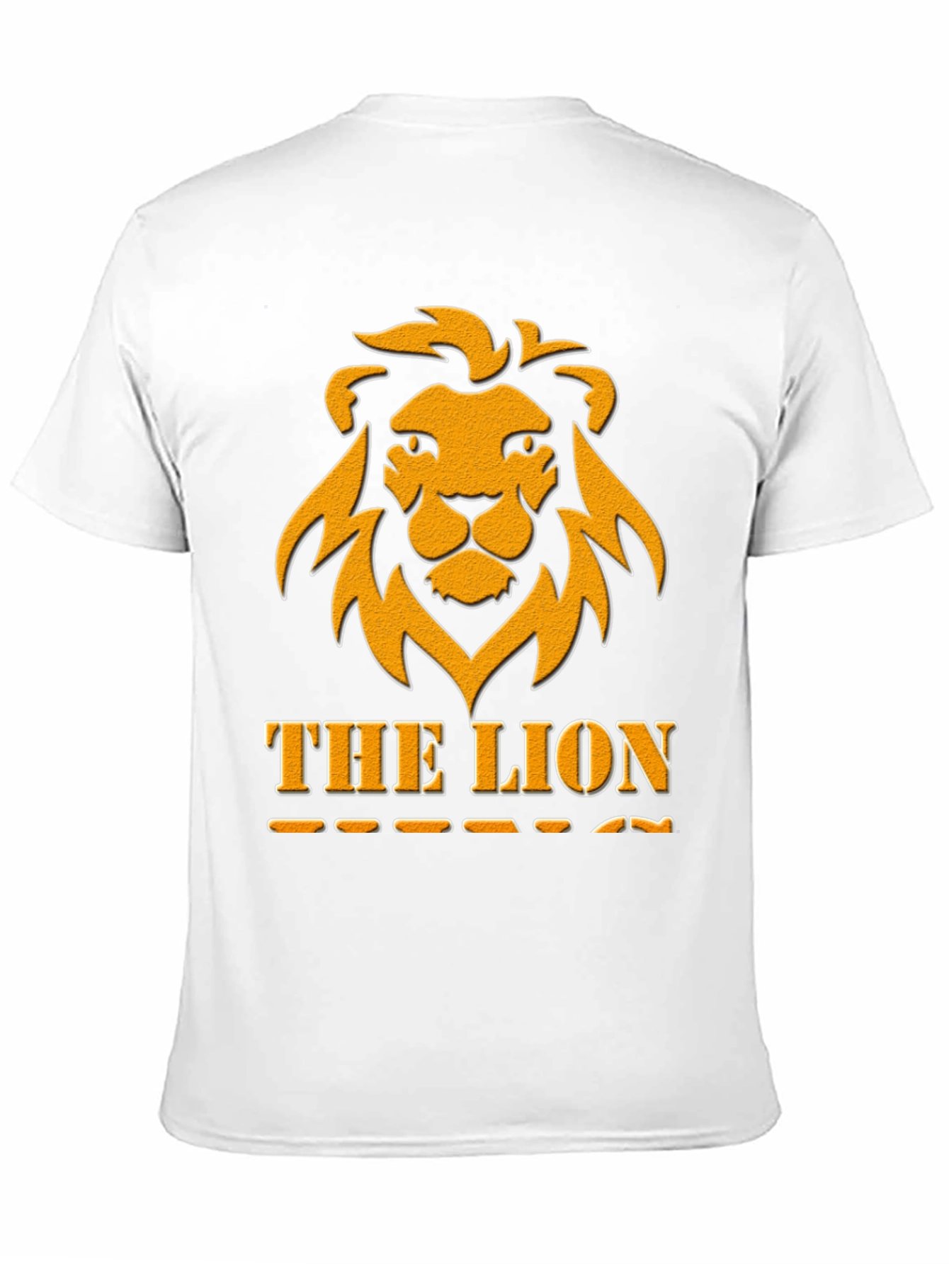 The Lion Graphic Tee - Bold Black T-Shirt