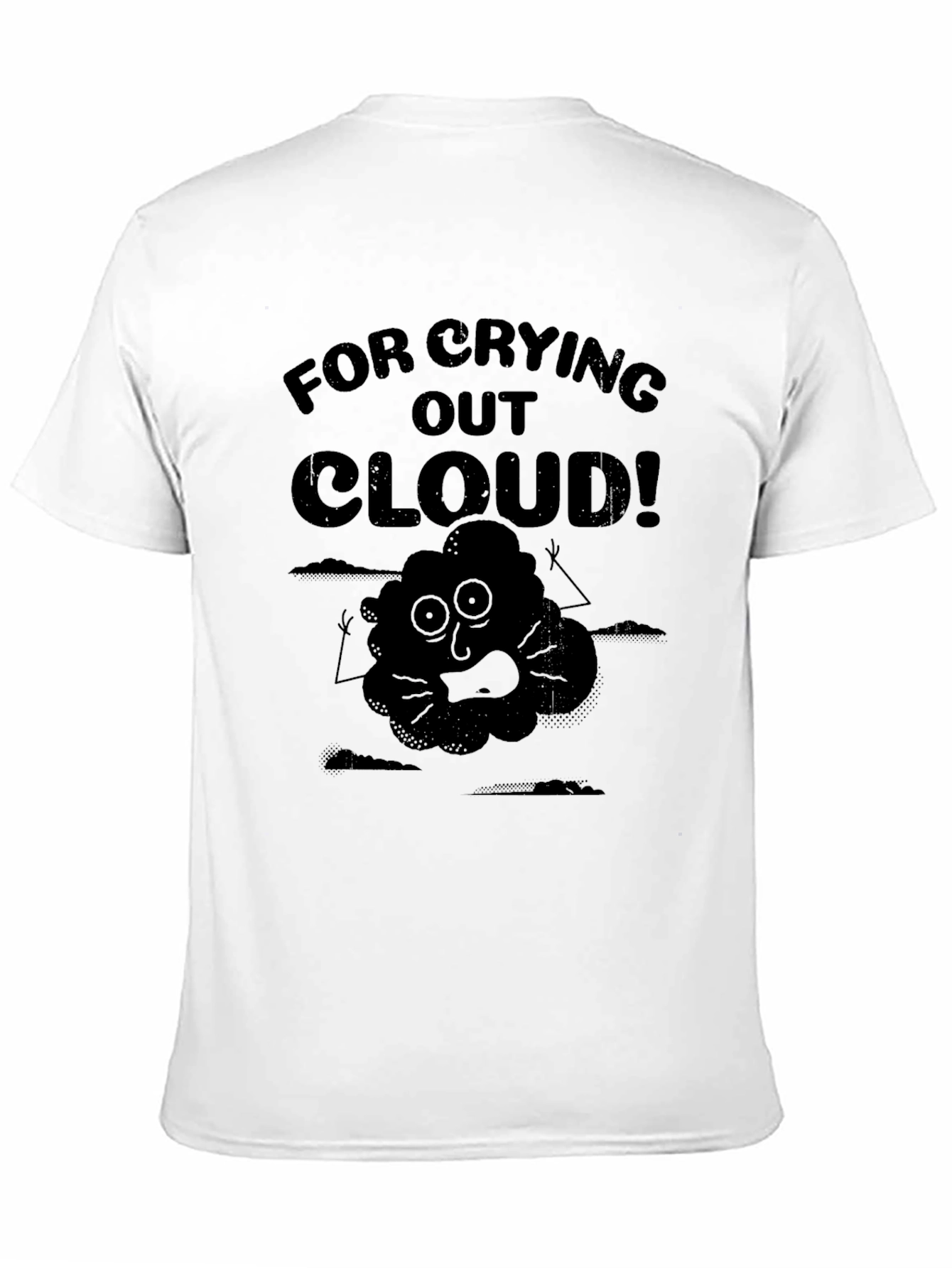 For Crying Out Cloud Black Graphic T-Shirt