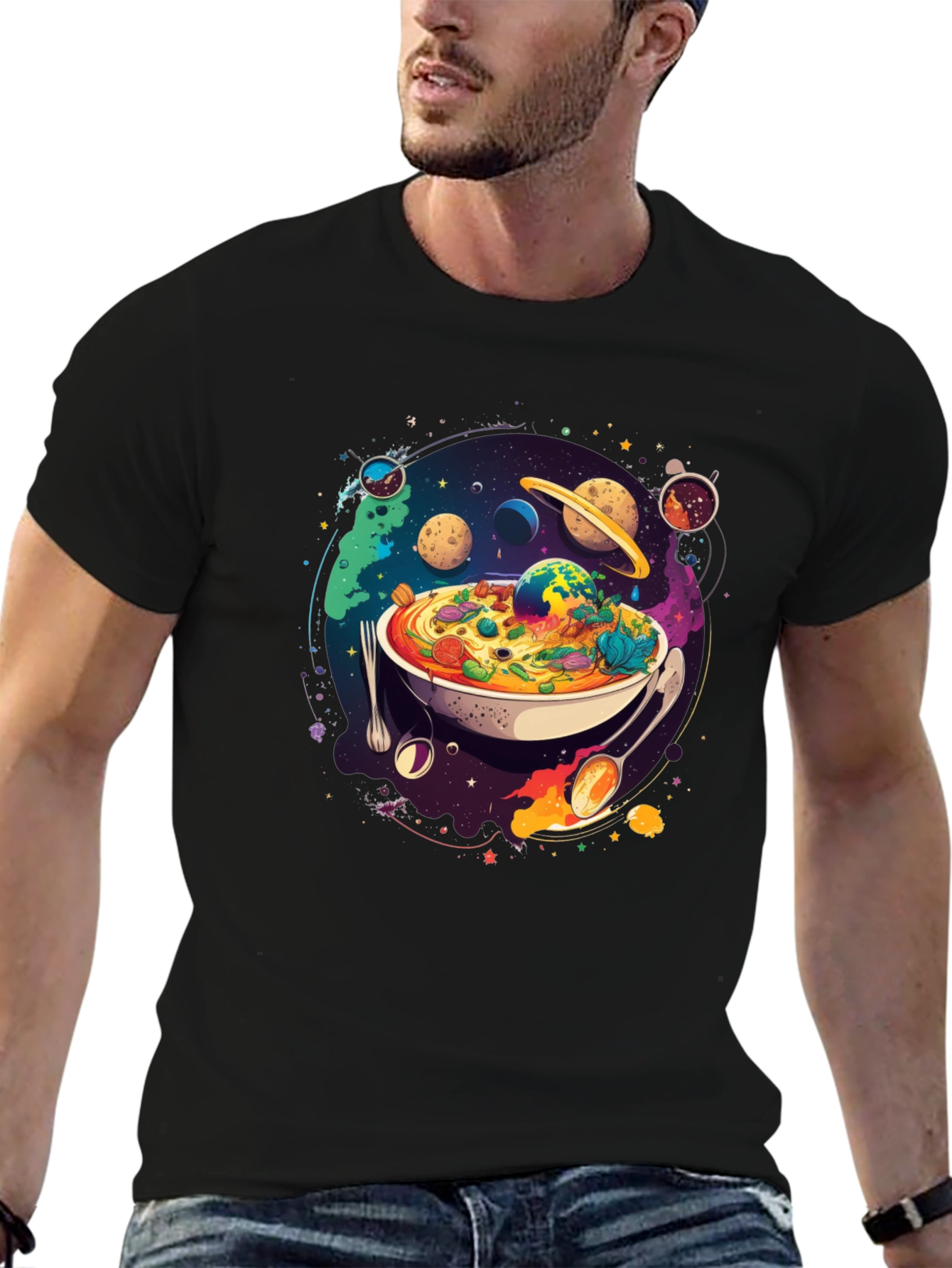 Cosmic Noodle Bowl Graphic Tee