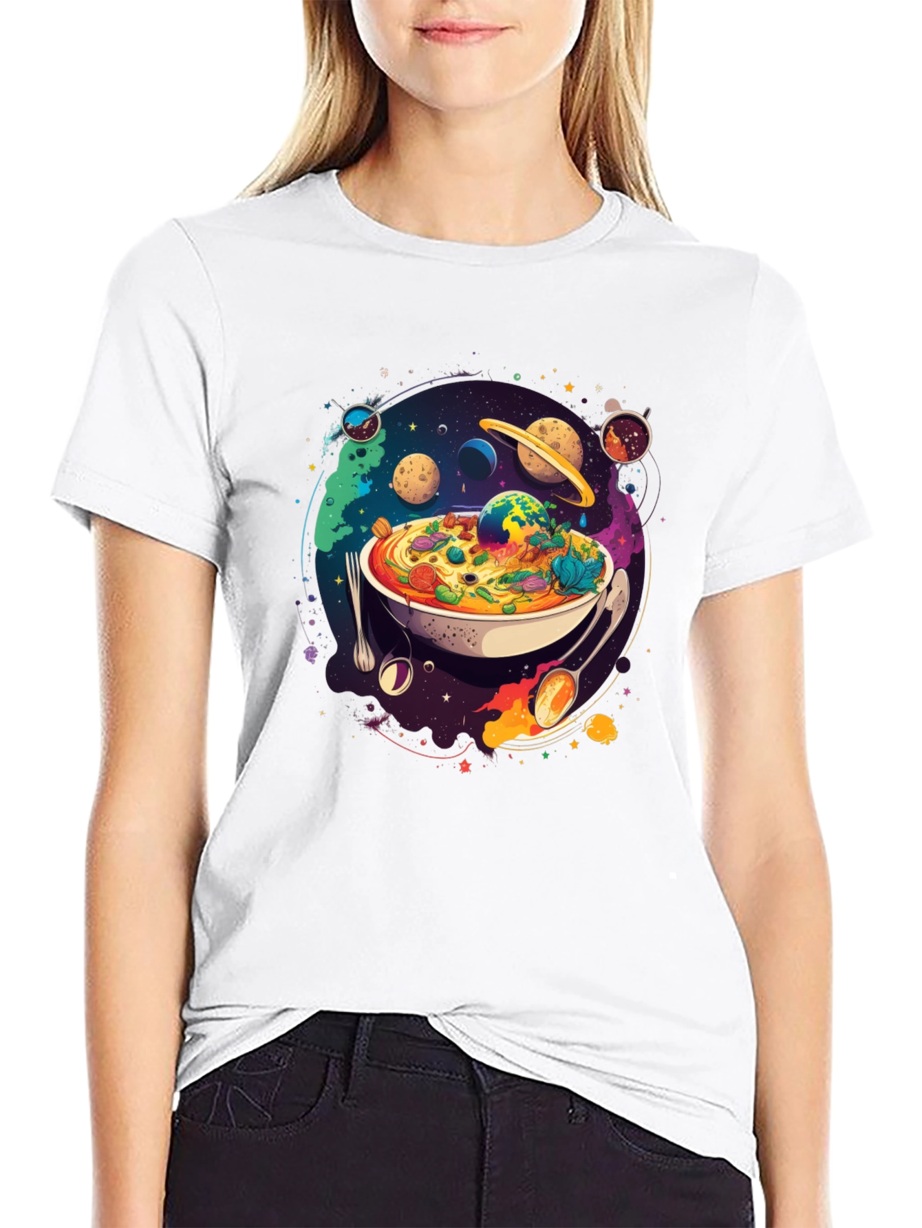 Cosmic Noodle Bowl Graphic Tee