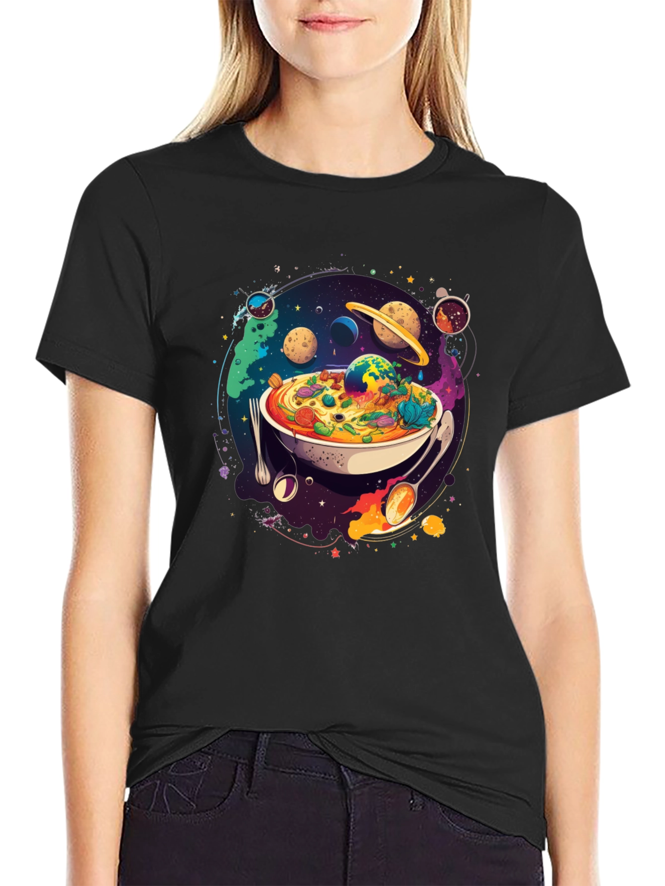 Cosmic Noodle Bowl Graphic Tee