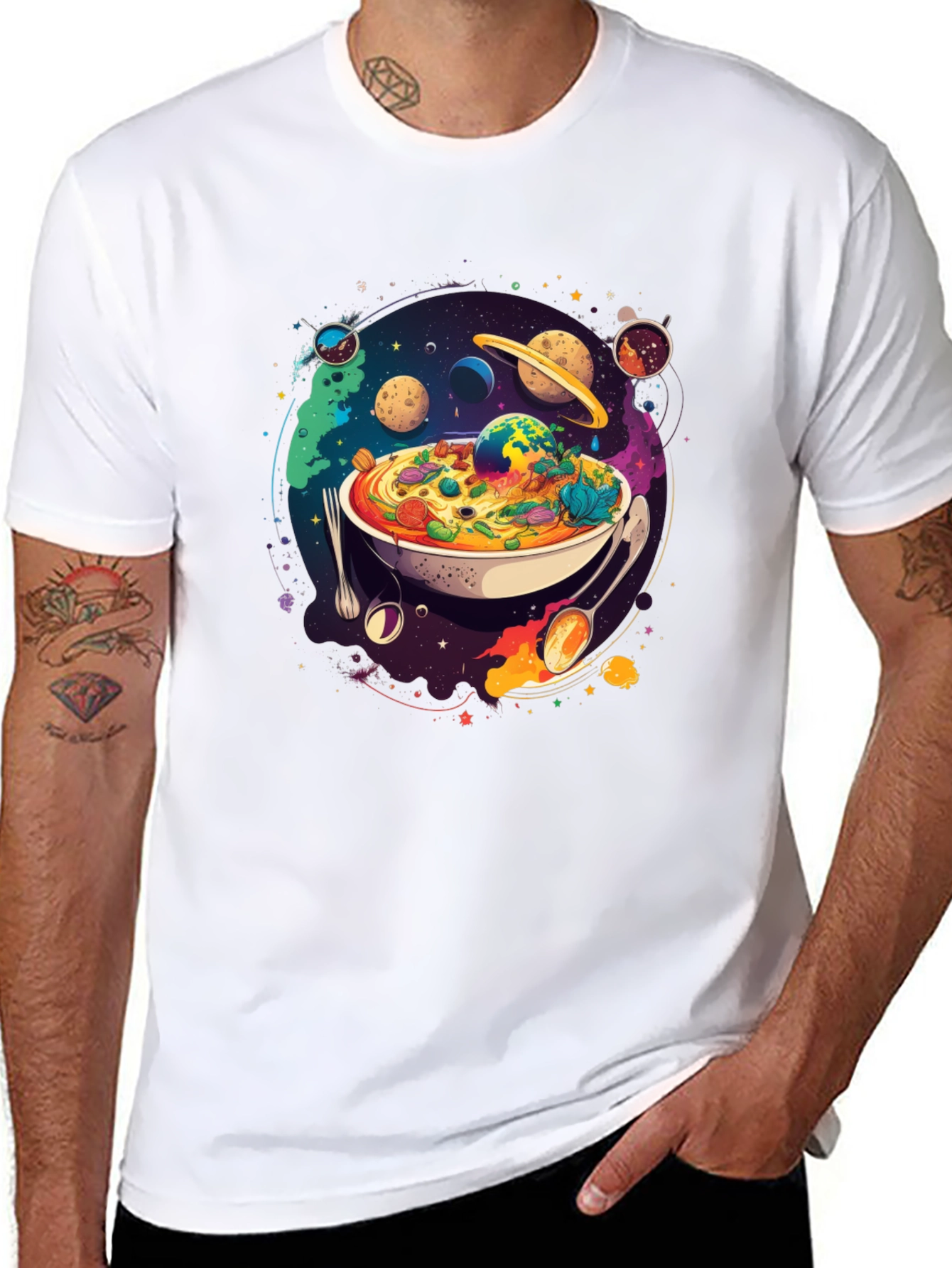 Cosmic Noodle Bowl Graphic Tee
