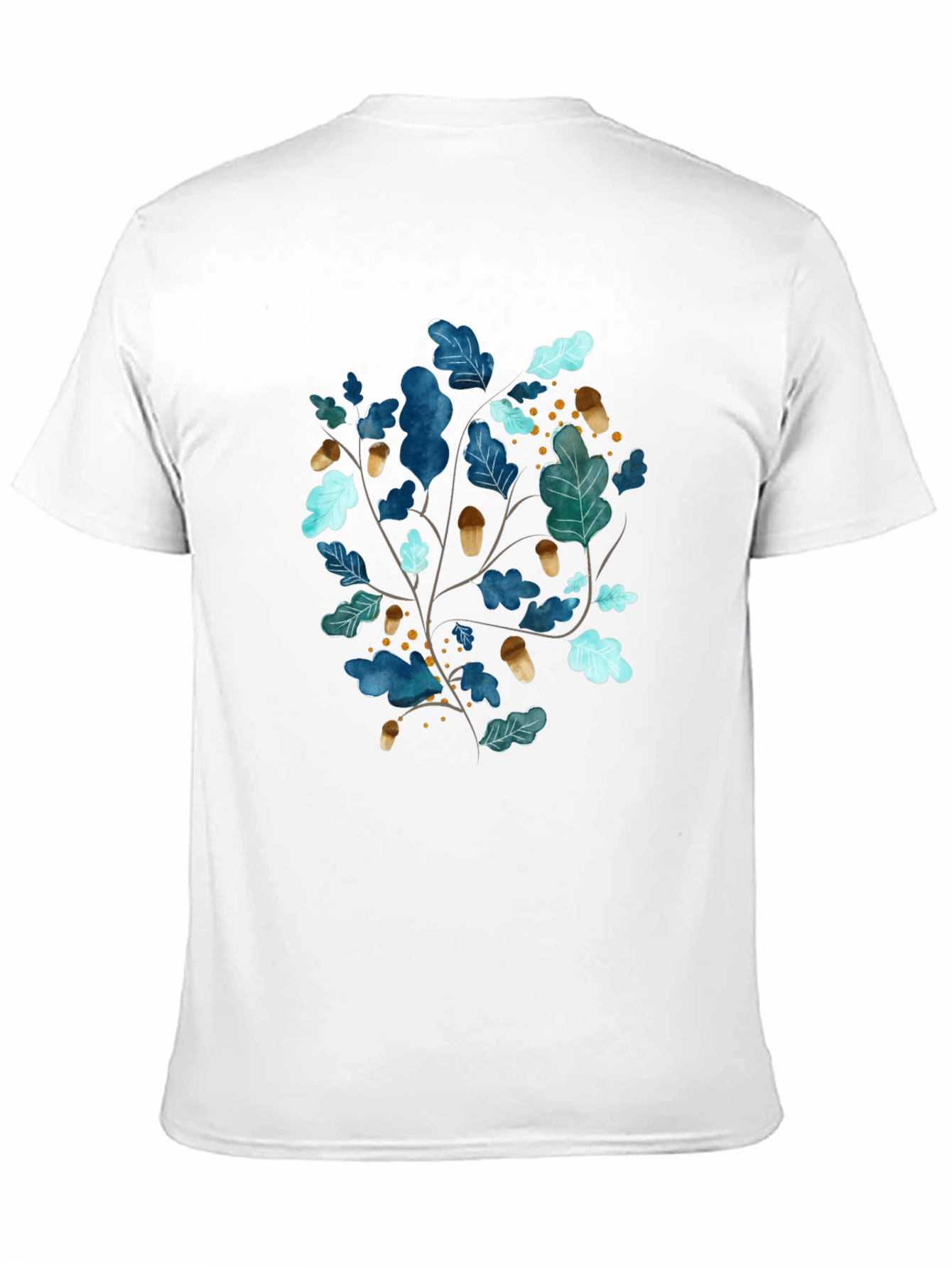 Nature Inspired Black T-Shirt