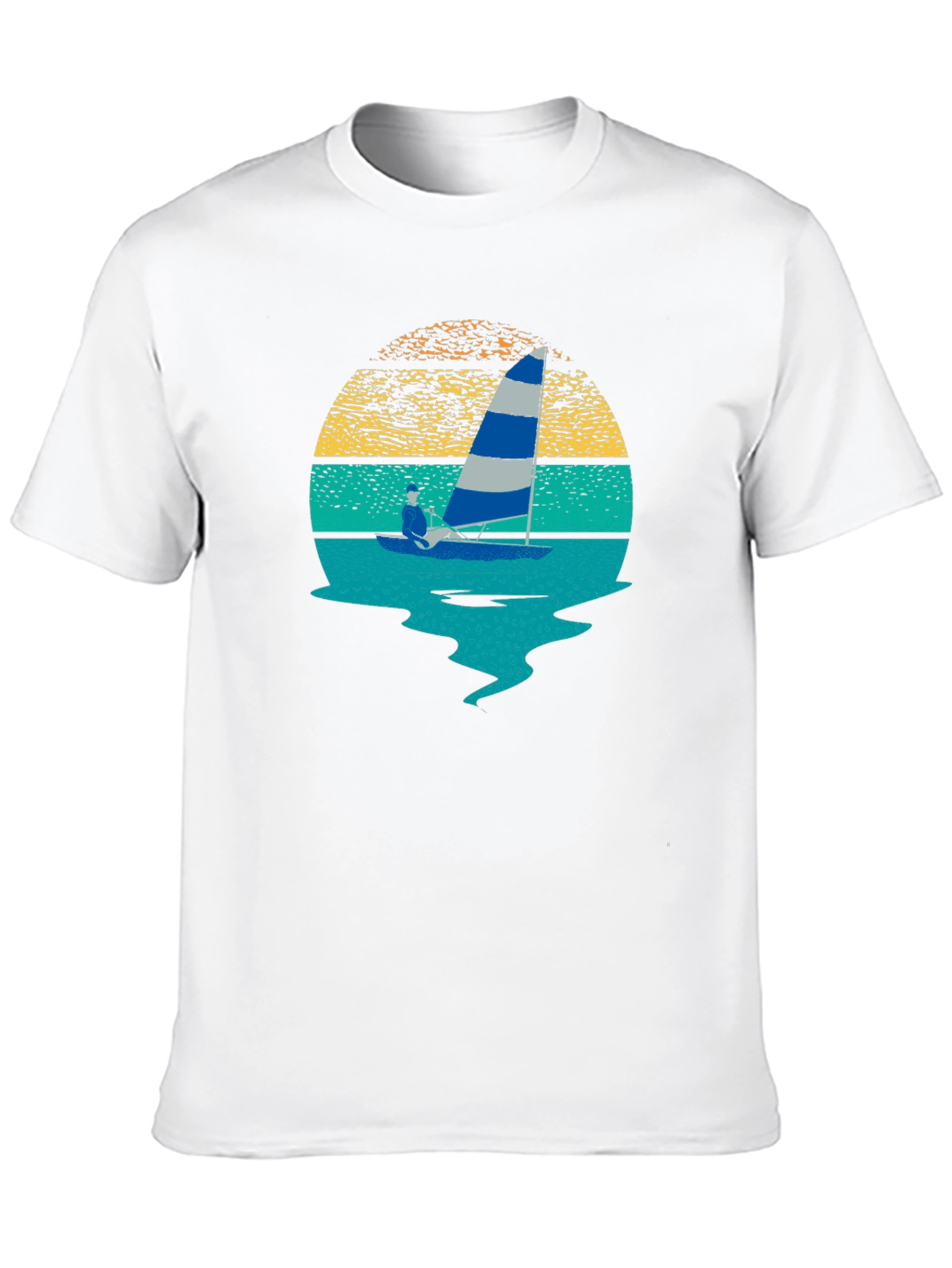 Sailing Sunset Graphic Tee