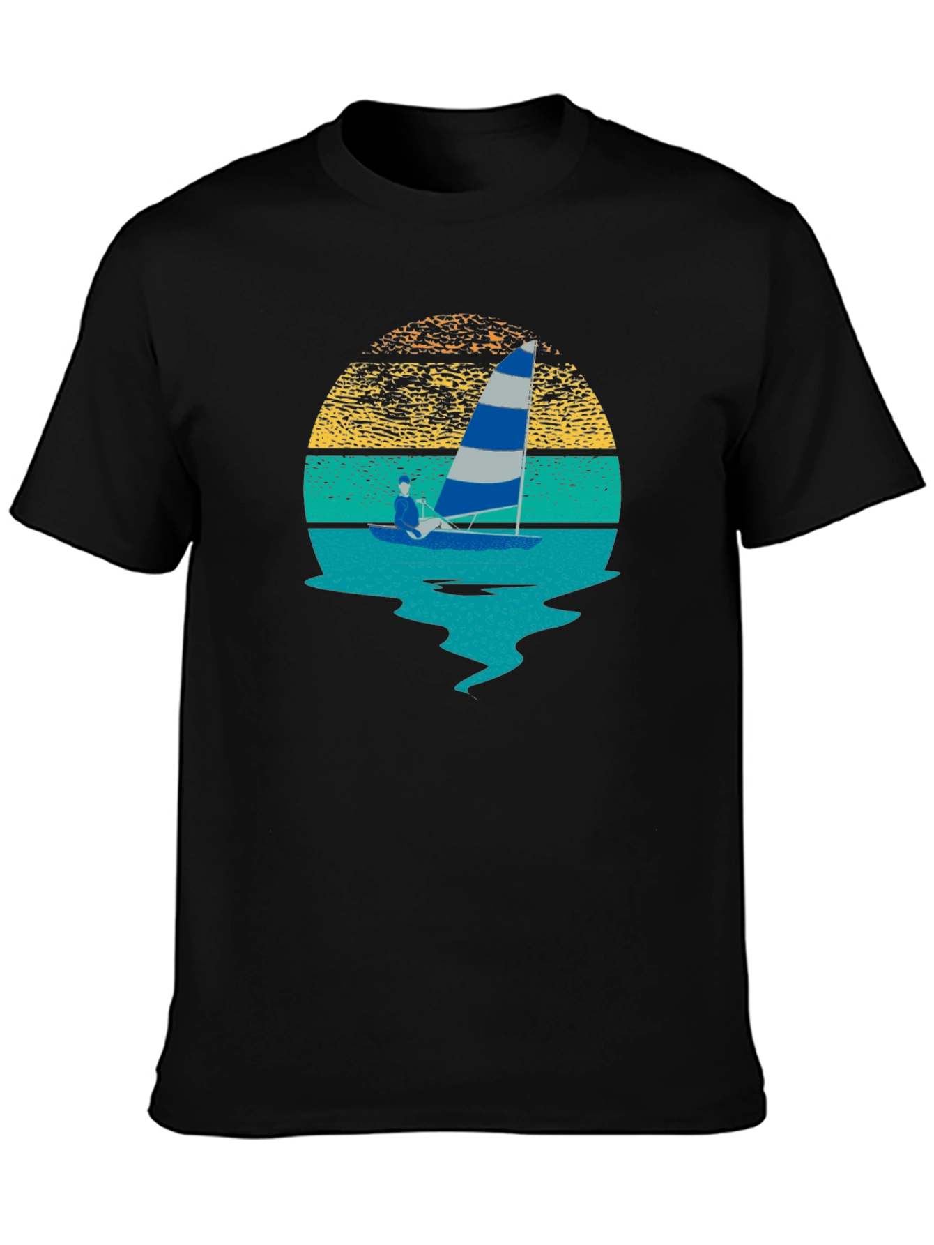 Sailing Sunset Graphic Tee