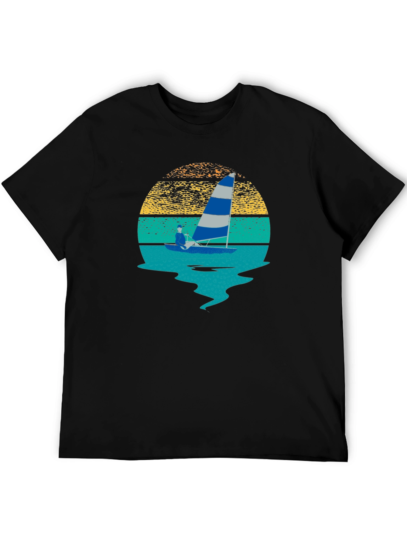 Sailing Sunset Graphic Tee
