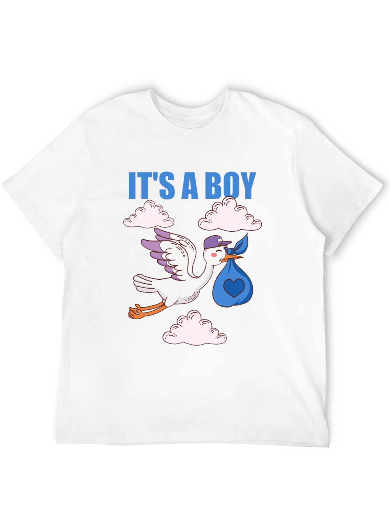 Its a Boy! Baby Shower Stork Unisex T-Shirt