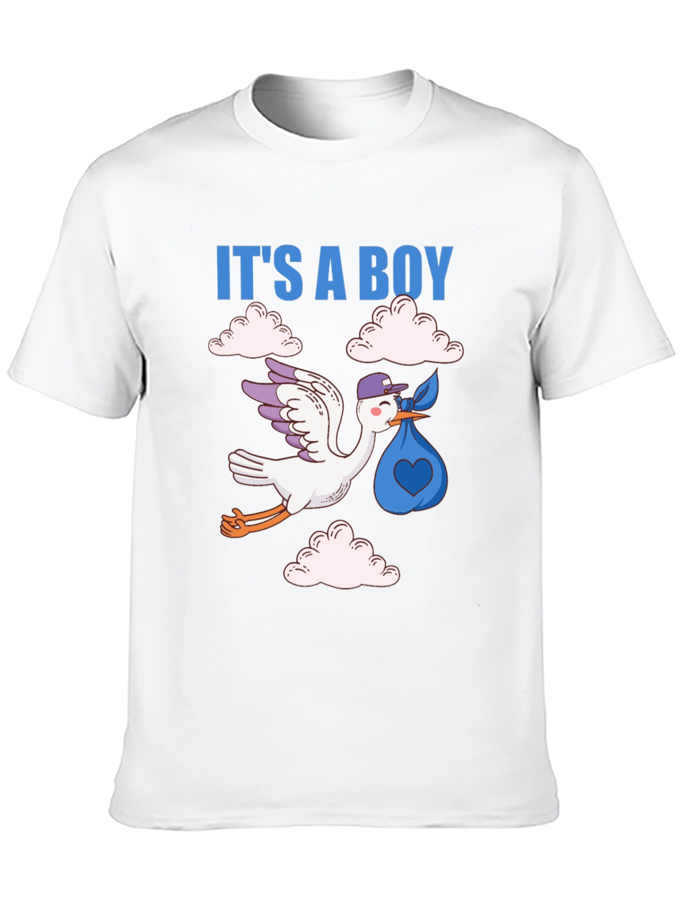 Its a Boy! Baby Shower Stork Unisex T-Shirt