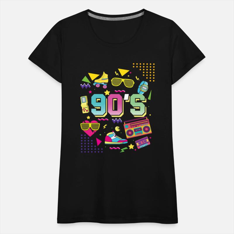 90s I love The 90's Vintage Retro Nineties Costume