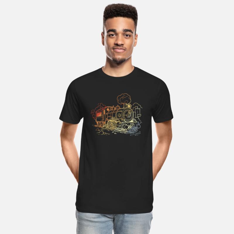 90s Locomotive Sketch