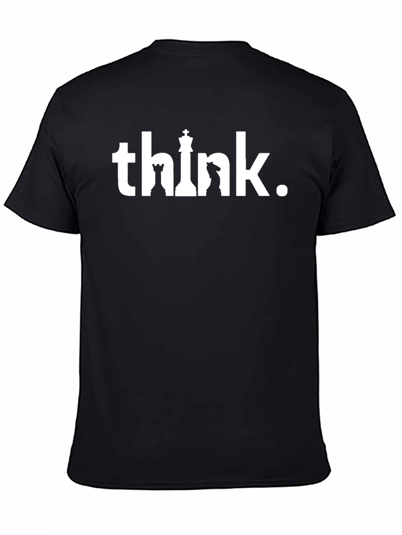 Think Chess Piece Graphic T-Shirt