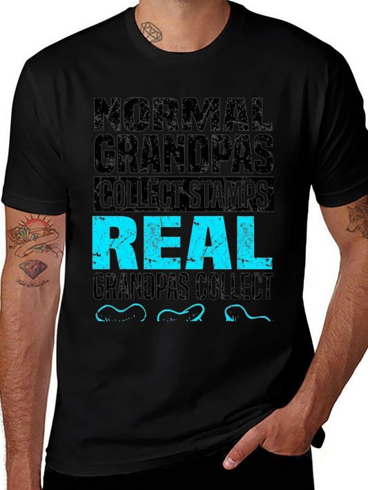 Real Grandpas Collect Worms T-Shirt
