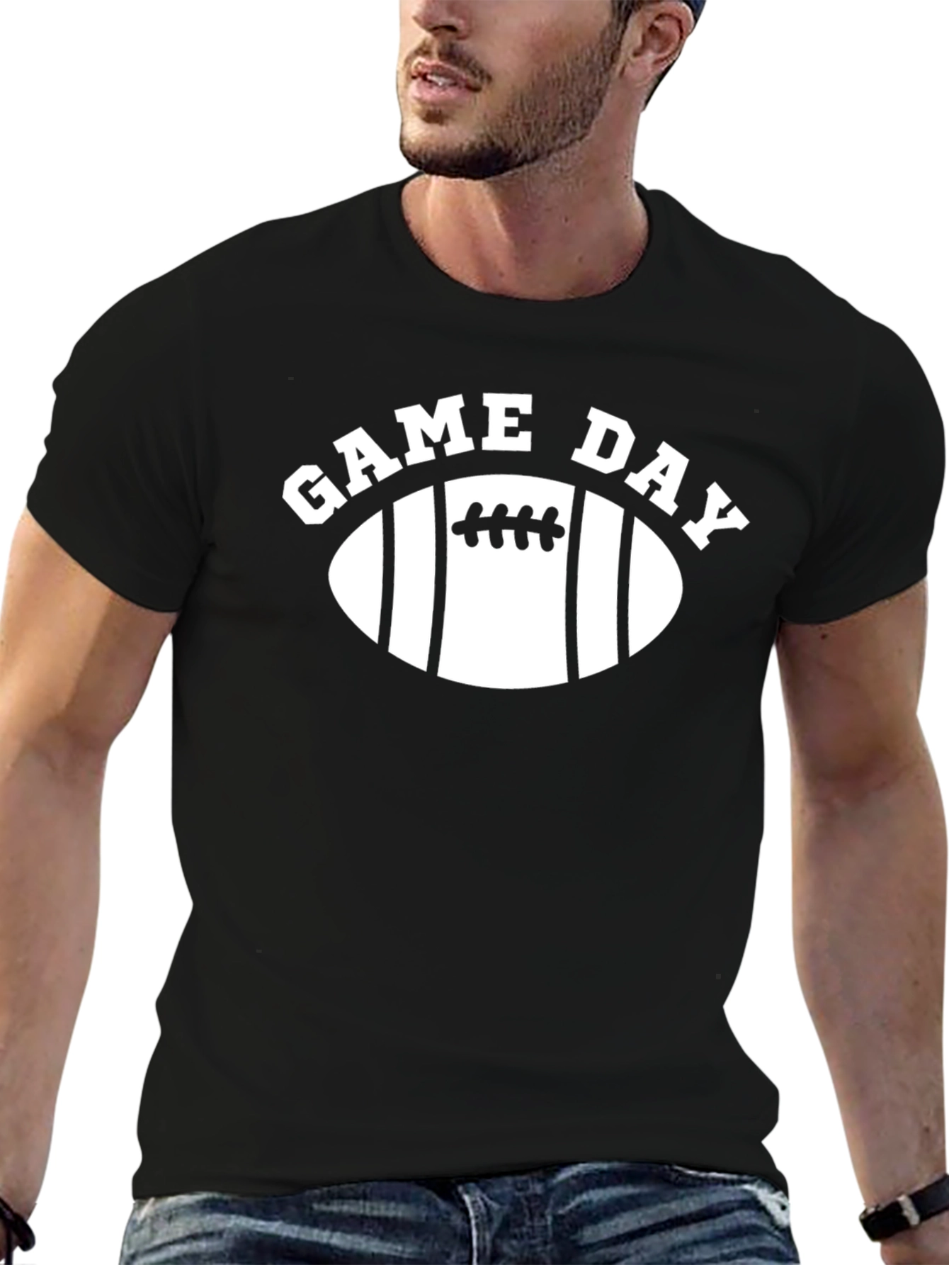 Game Day Football Graphic T-Shirt