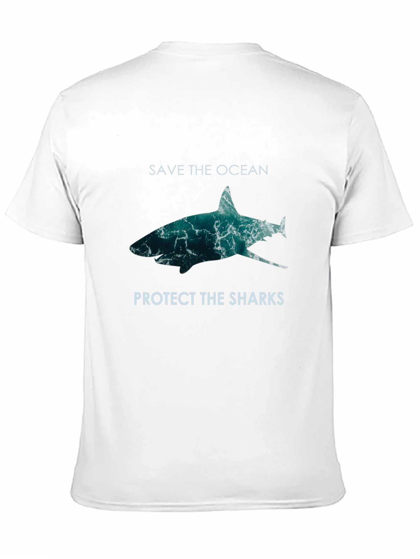 Save the Ocean Protect Sharks Graphic Tee