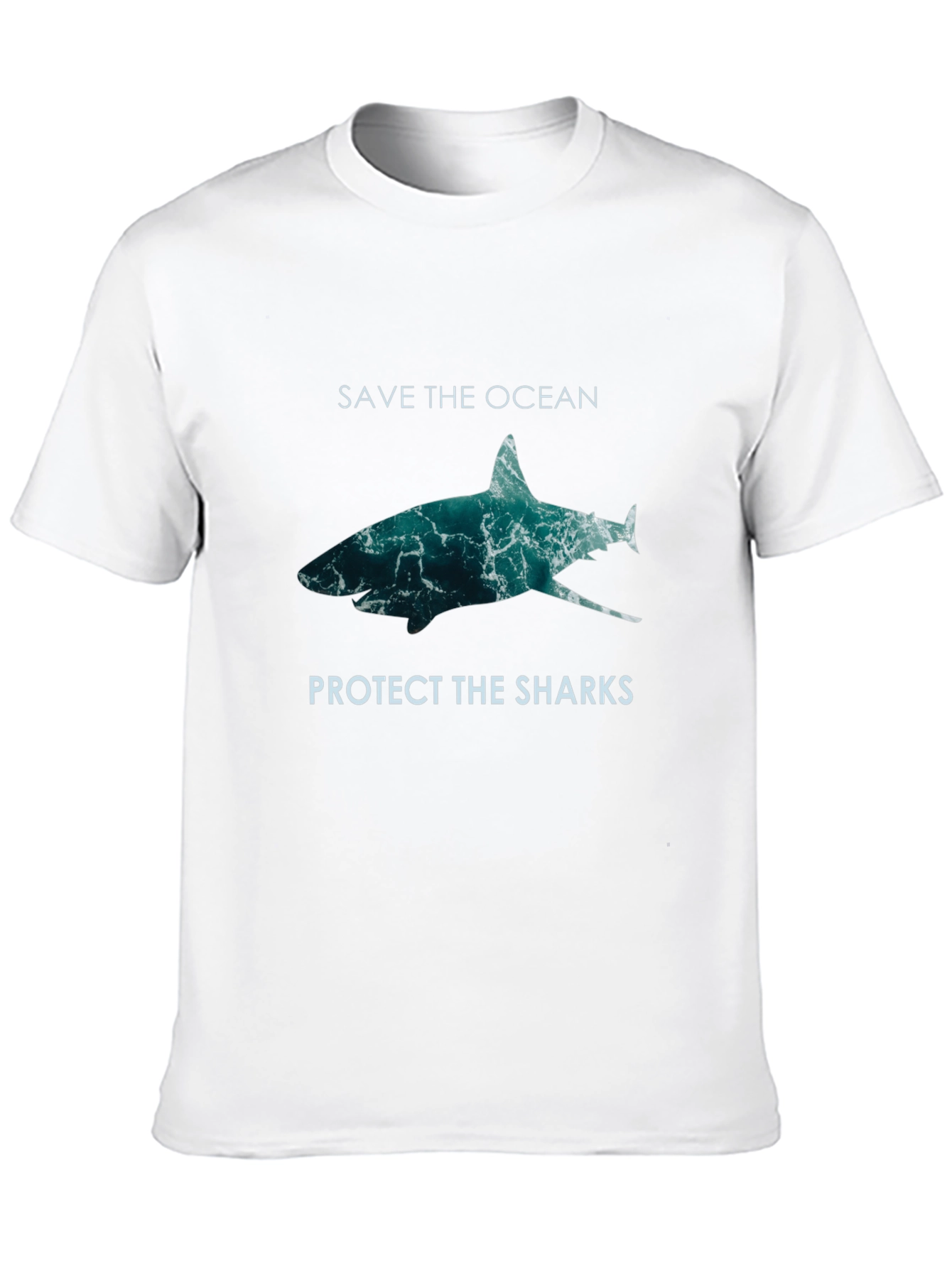 Save the Ocean Protect Sharks Graphic Tee