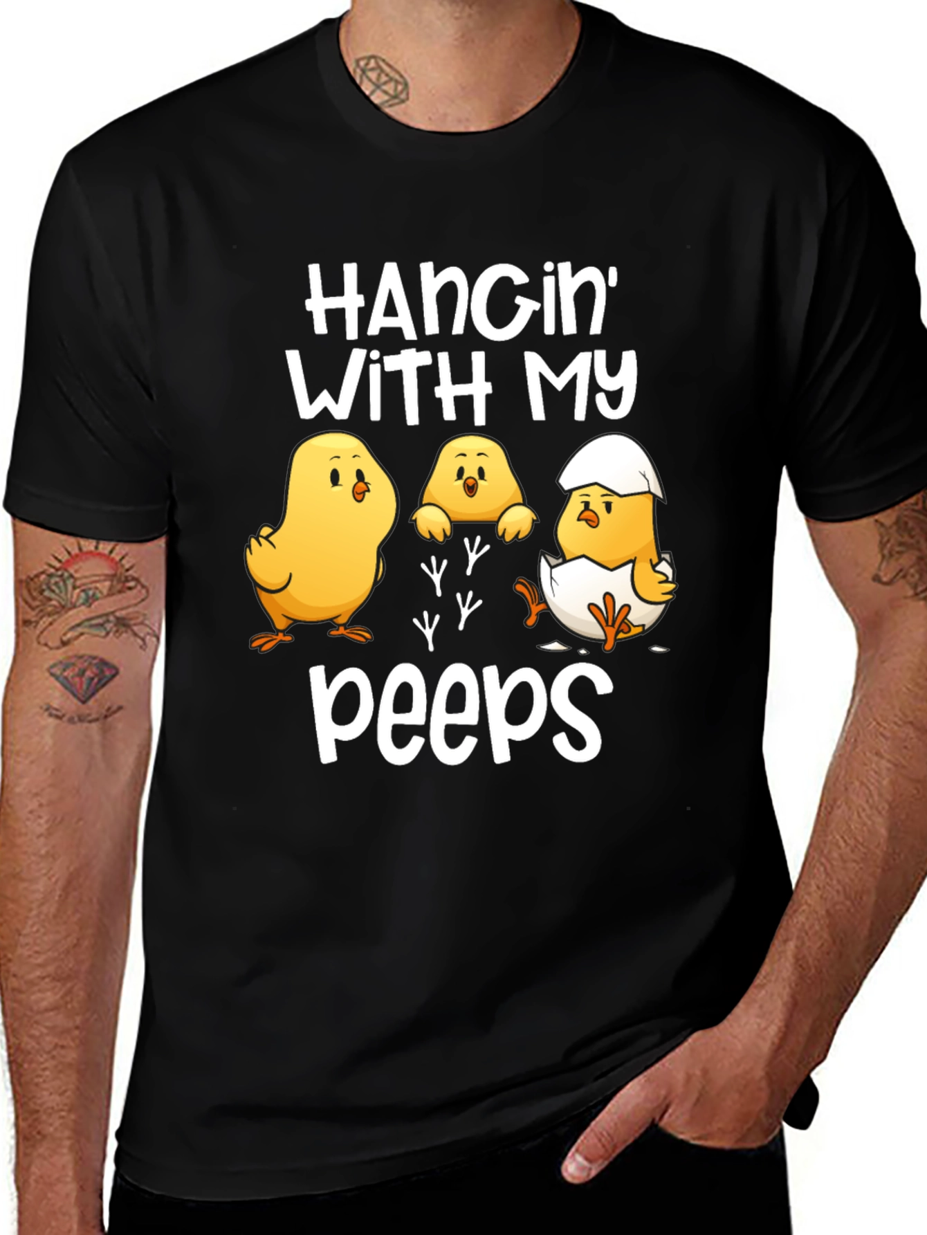 Hangin With My Peeps Easter T-Shirt