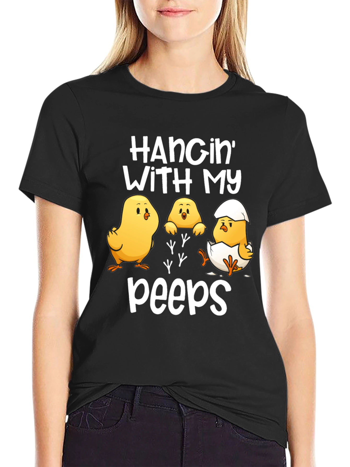 Hangin With My Peeps Easter T-Shirt
