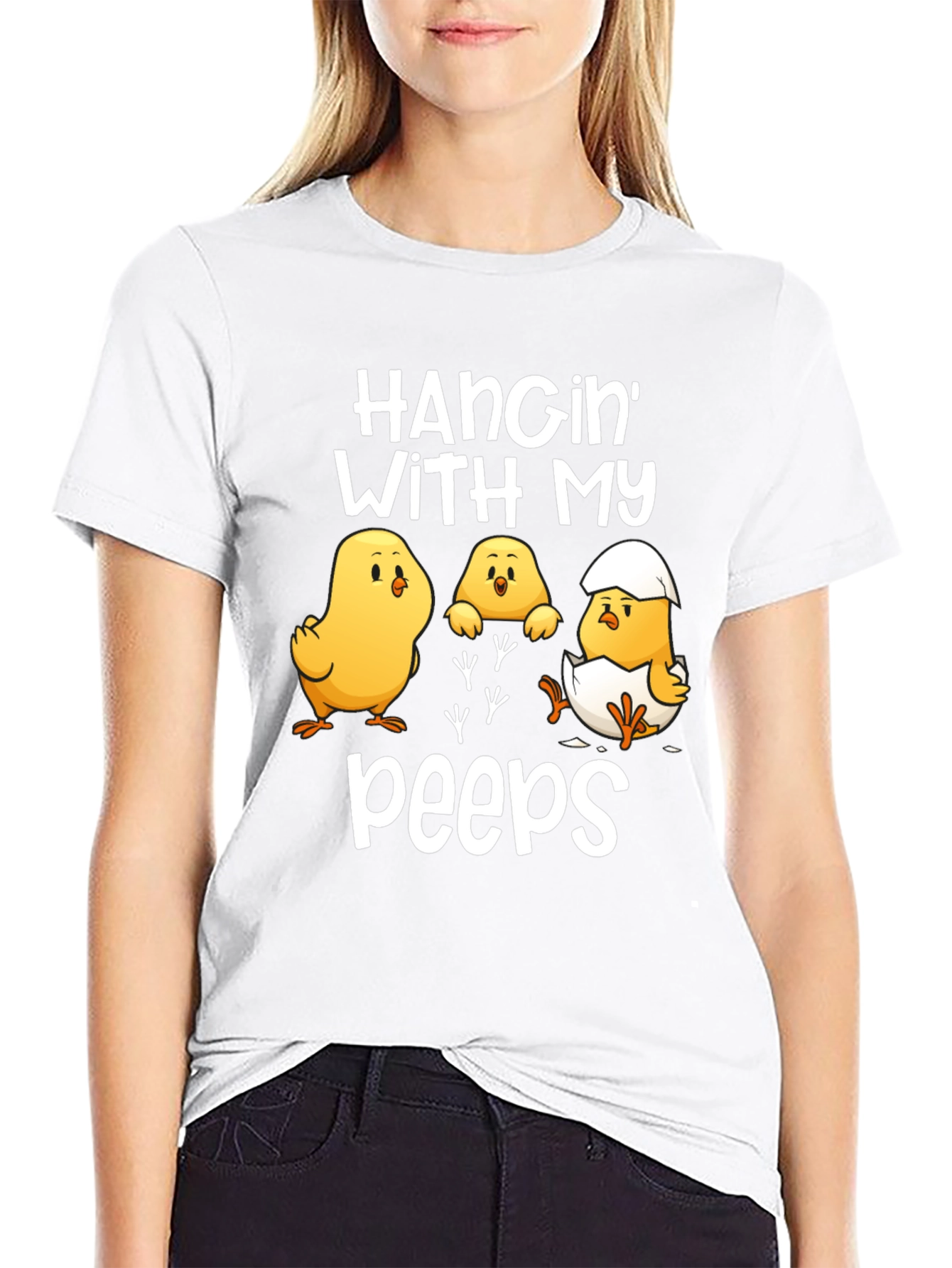 Hangin With My Peeps Easter T-Shirt