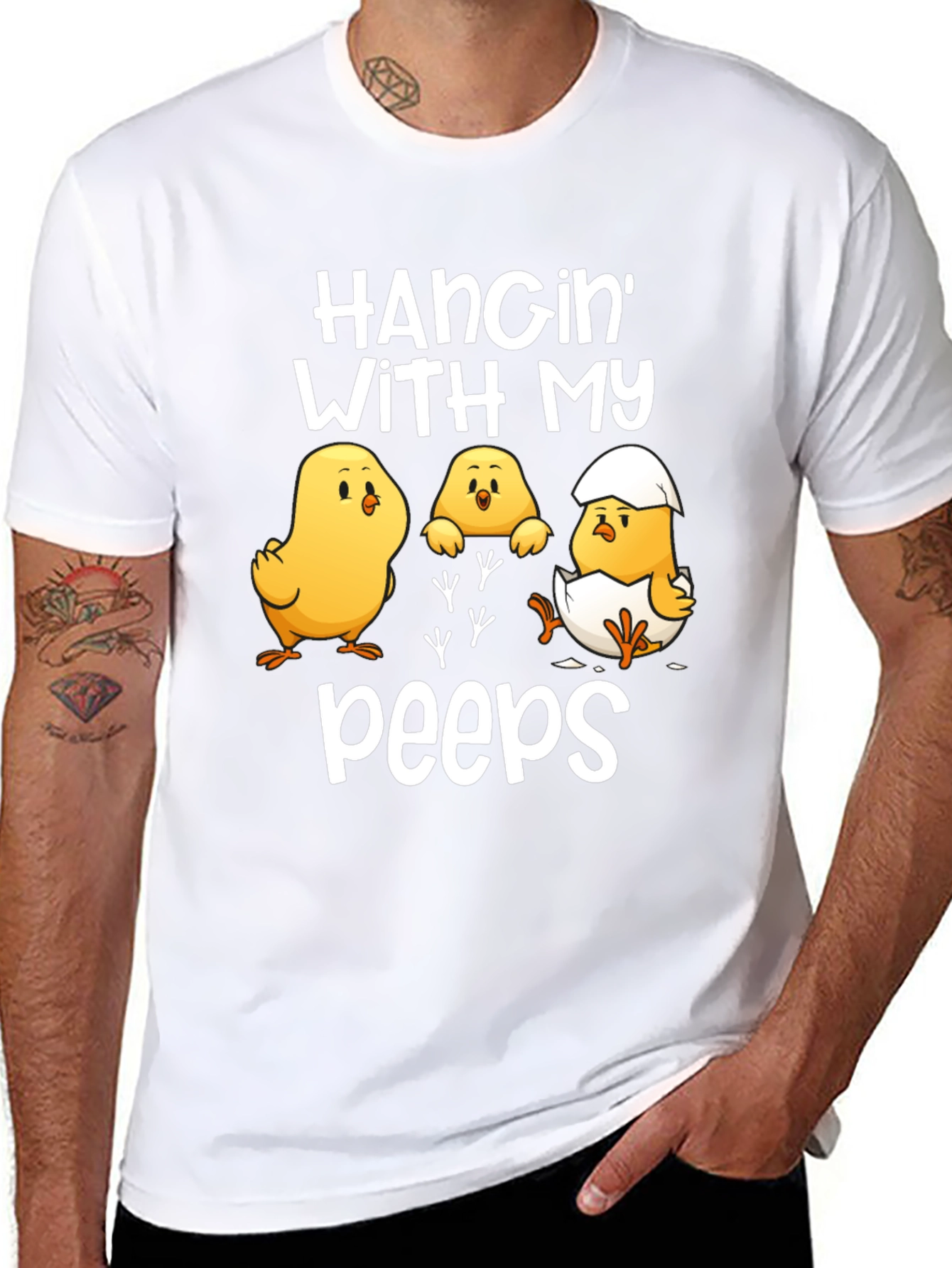 Hangin With My Peeps Easter T-Shirt