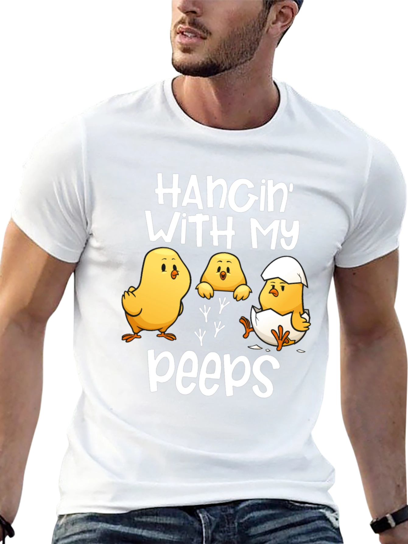 Hangin With My Peeps Easter T-Shirt