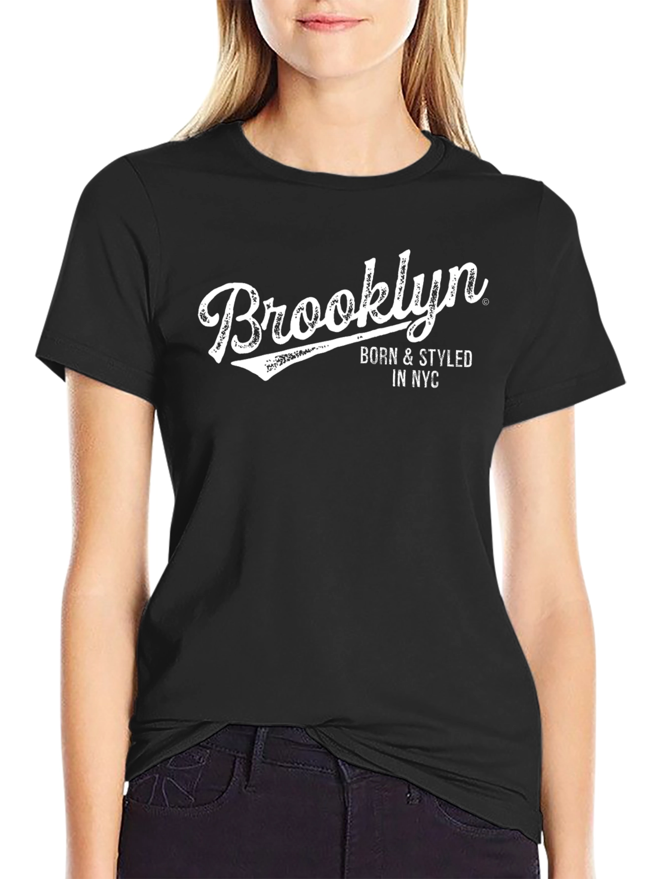 Brooklyn Born & Styled in NYC Graphic Tee