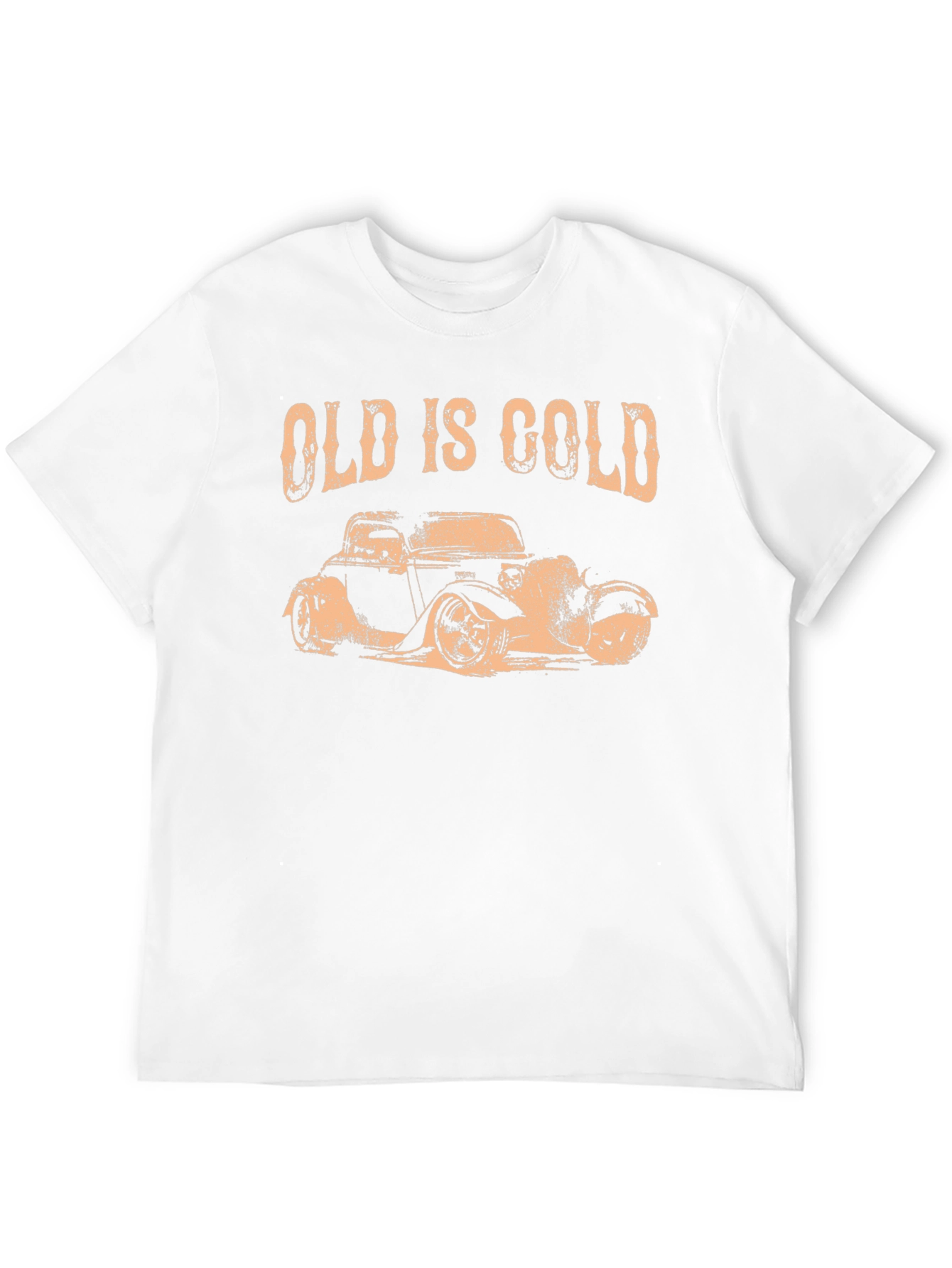 Old is Gold Black Hot Rod Graphic Tee