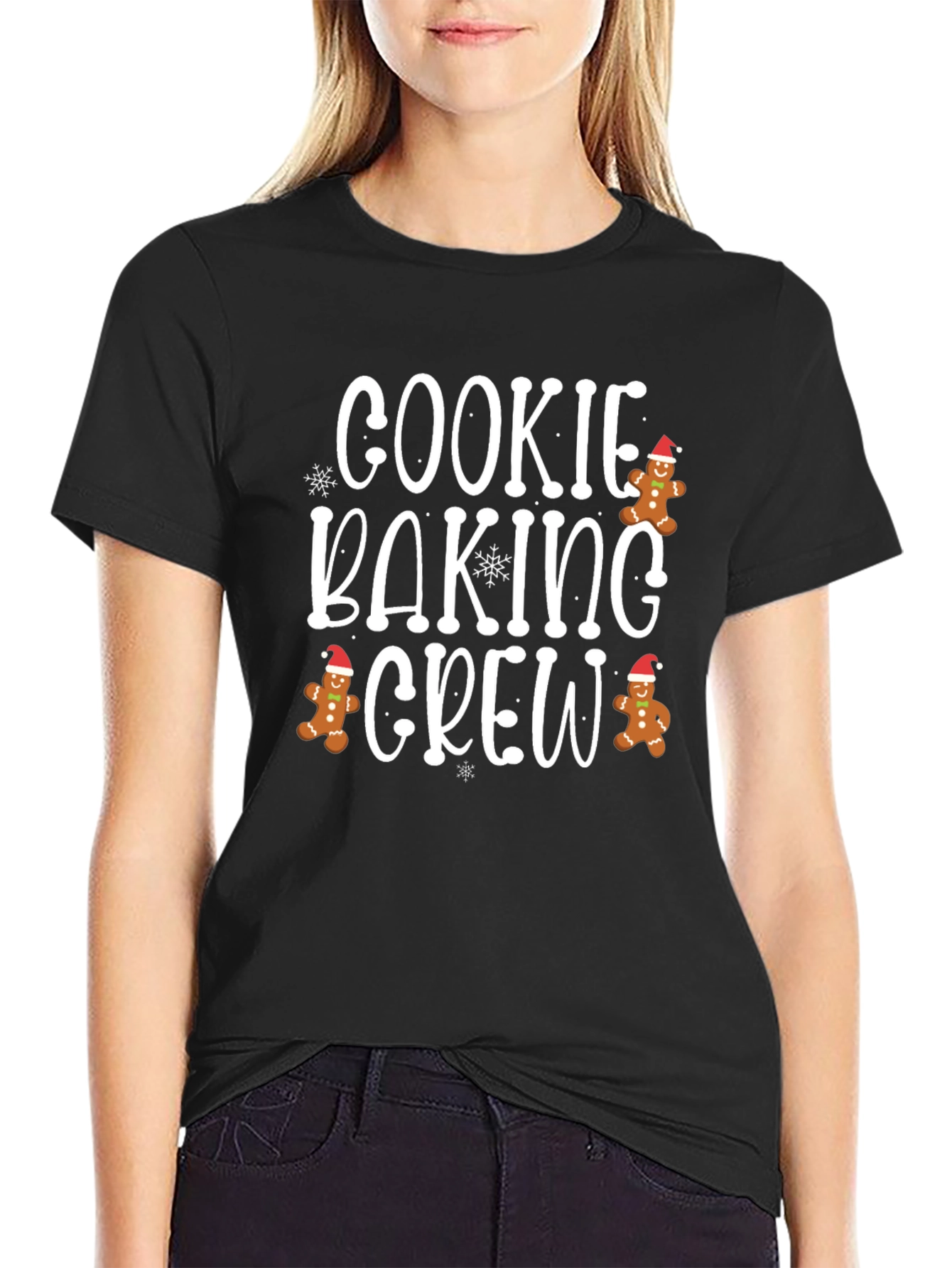 Cookie Baking Crew Christmas T-Shirt