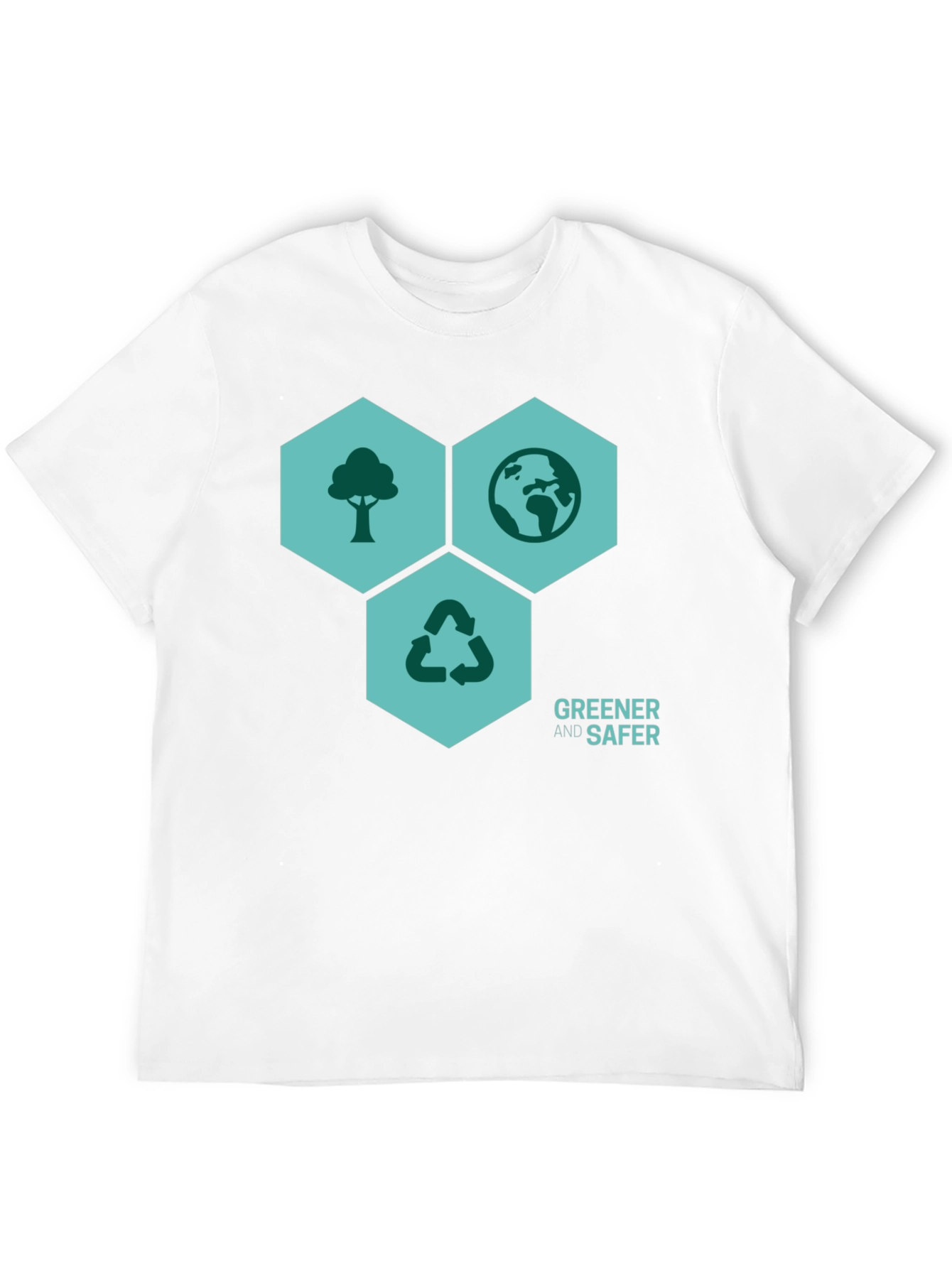 Eco-Friendly Greener & Safer Graphic T-Shirt
