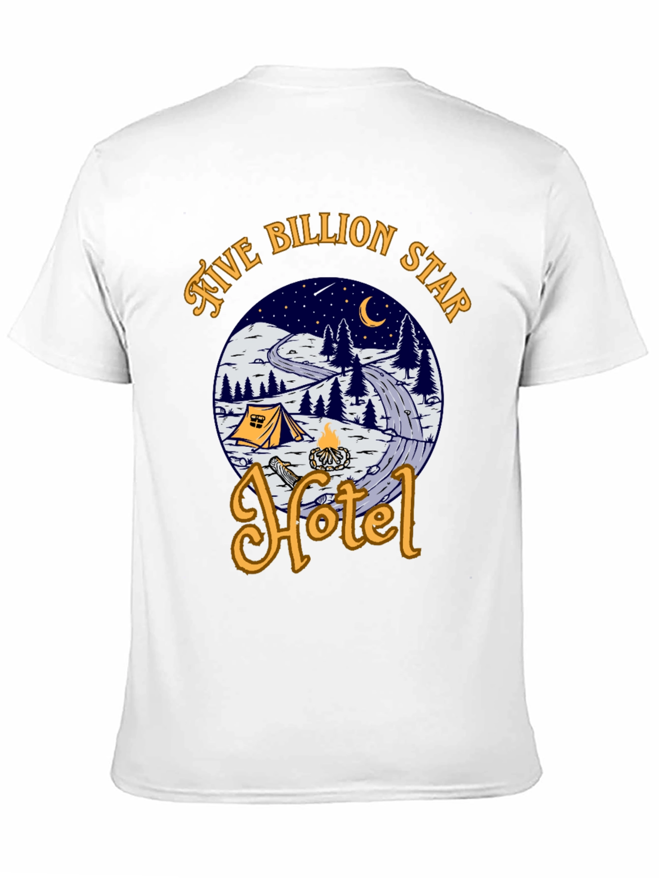 Five Billion Star Hotel Graphic T-Shirt