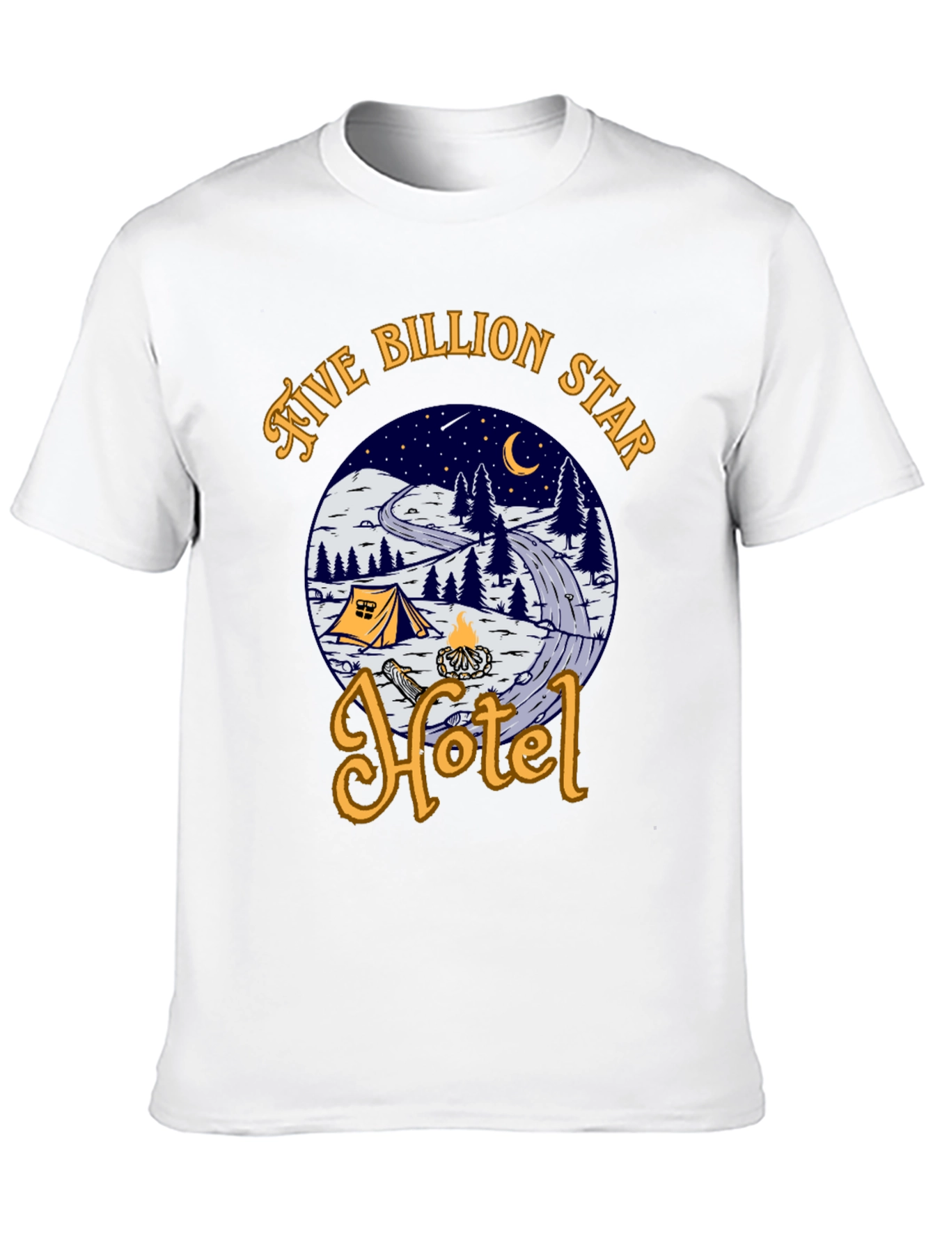 Five Billion Star Hotel Graphic T-Shirt