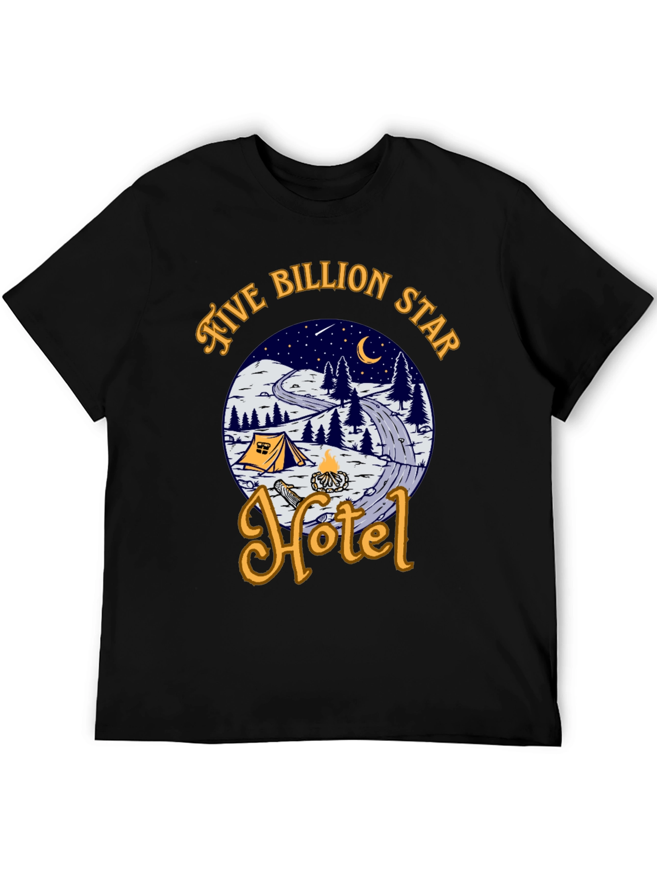 Five Billion Star Hotel Graphic T-Shirt