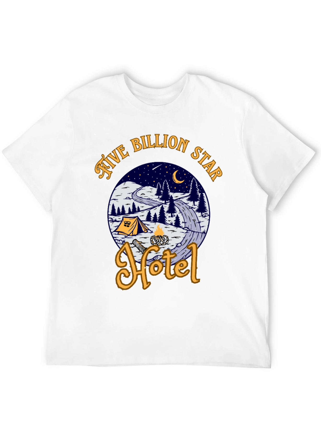 Five Billion Star Hotel Graphic T-Shirt