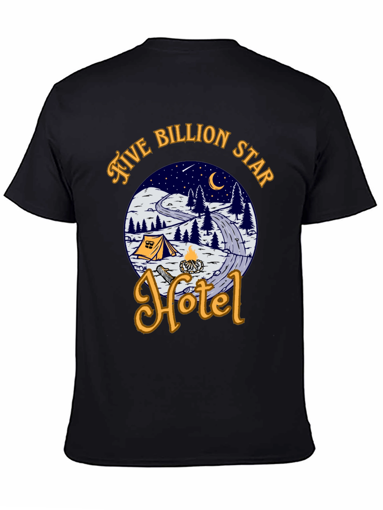 Five Billion Star Hotel Graphic T-Shirt