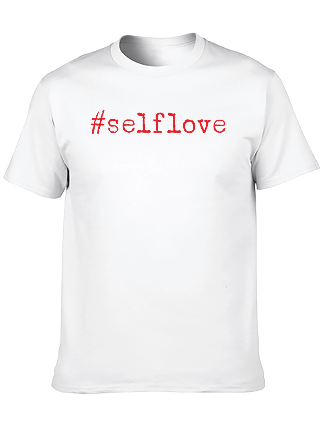#Selflove T-Shirt - Black Short Sleeve Tee