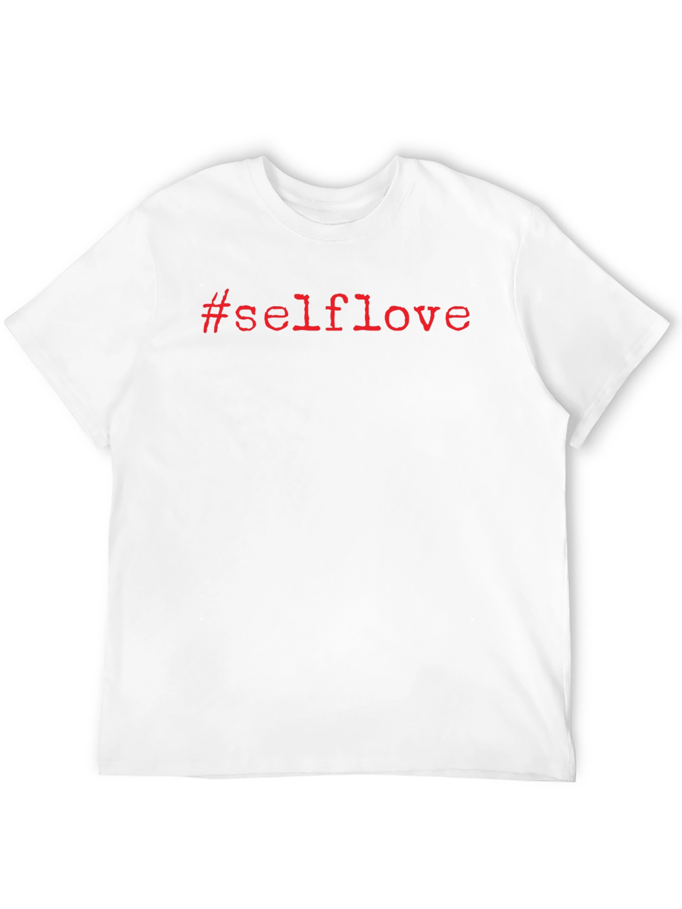 #Selflove T-Shirt - Black Short Sleeve Tee