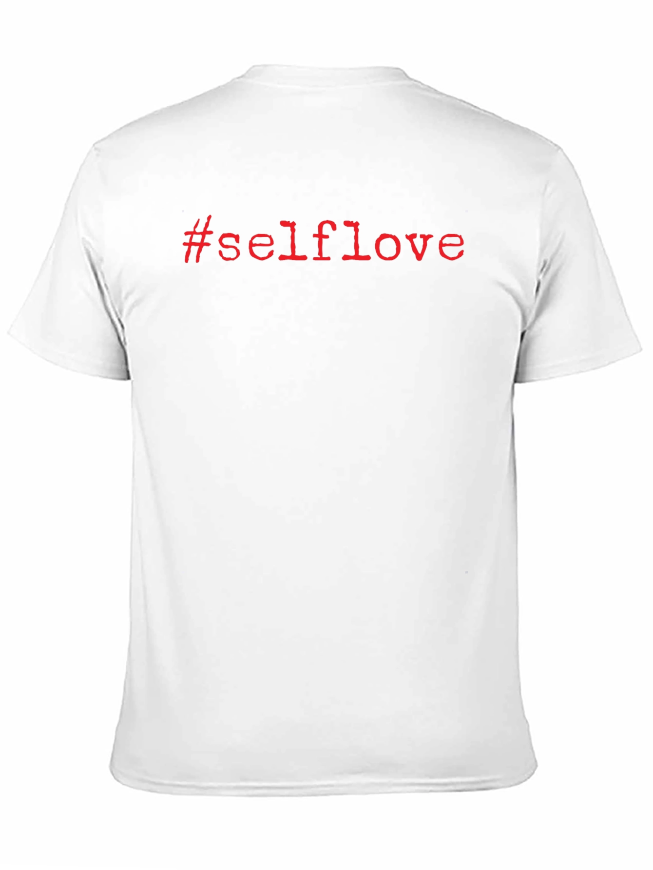 #Selflove T-Shirt - Black Short Sleeve Tee