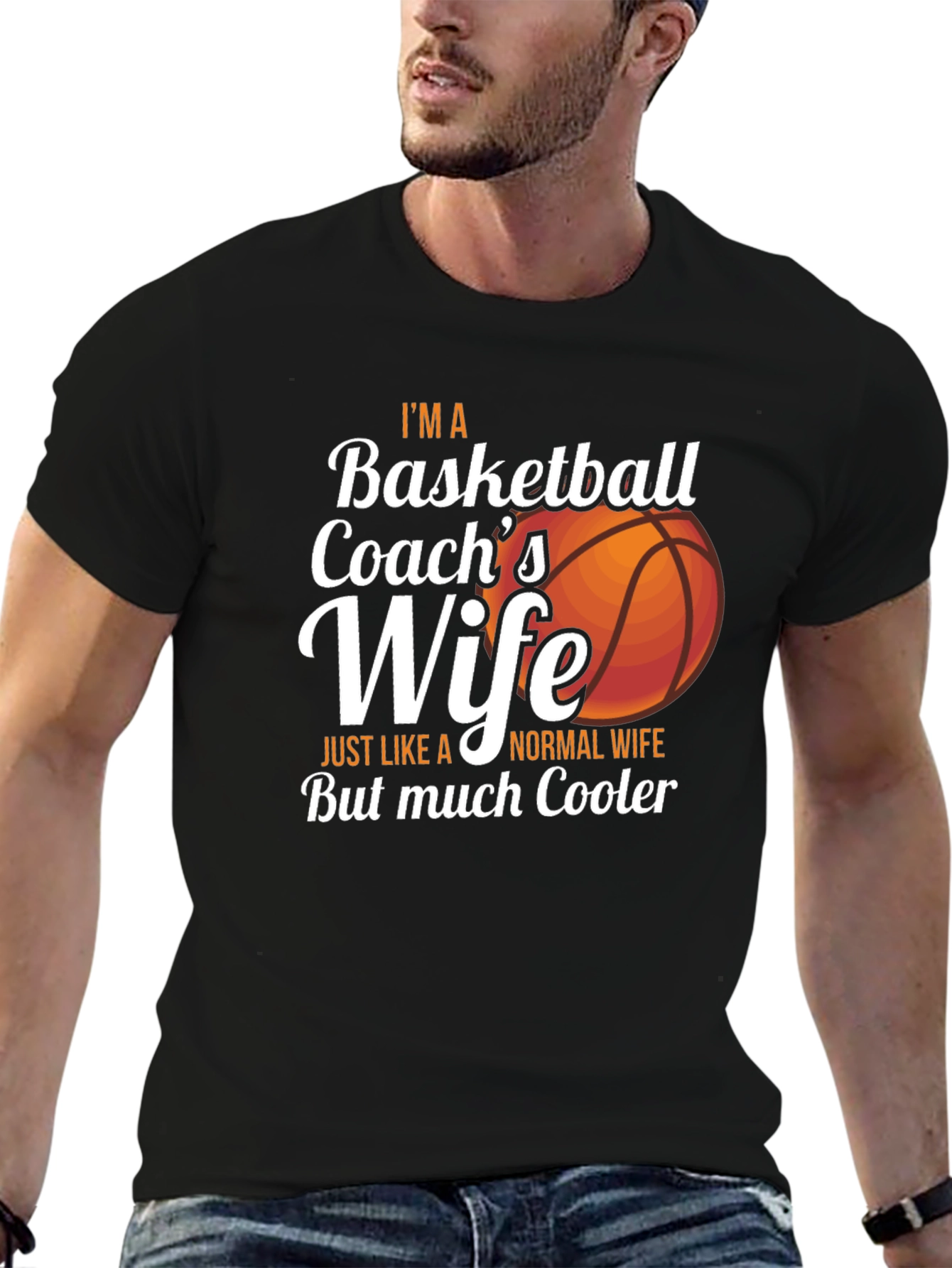 Basketball Coachs Wife T-Shirt - Cooler Than Normal