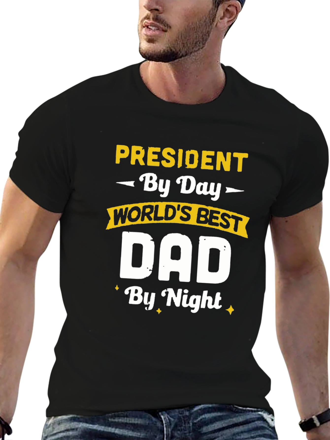 President By Day Dad By Night T-Shirt