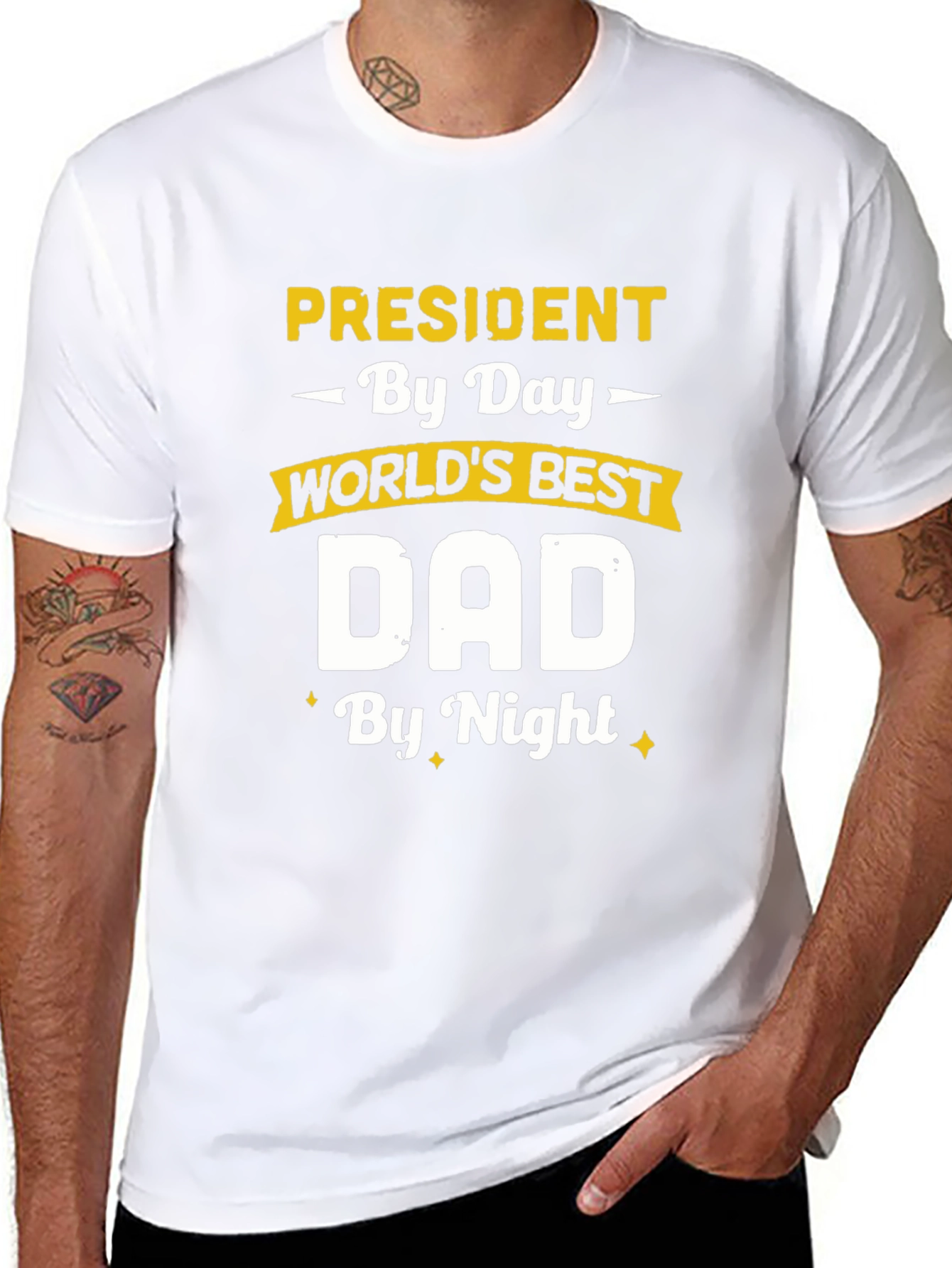 President By Day Dad By Night T-Shirt